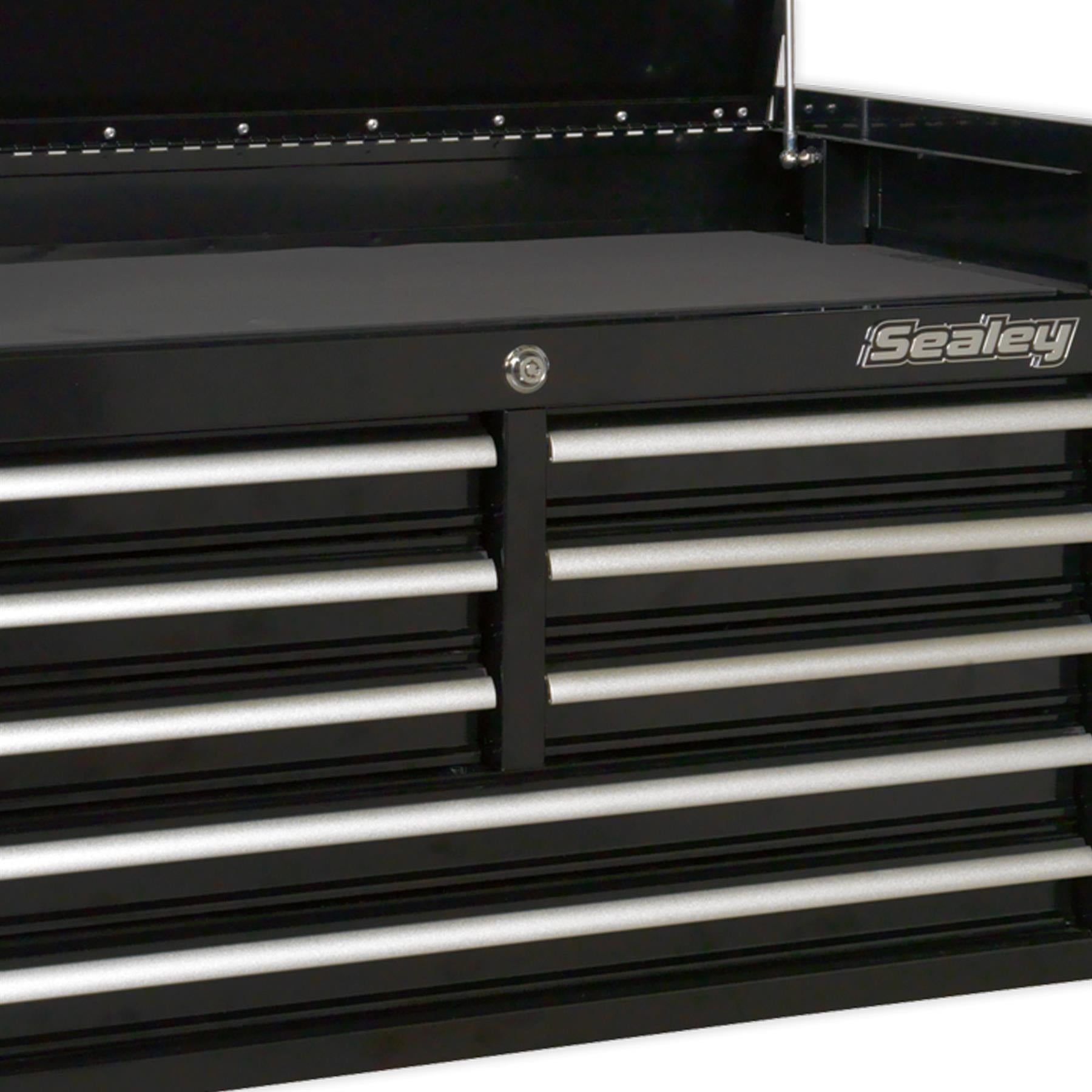 Sealey Topchest 8 Drawer 915mm Heavy-Duty Black