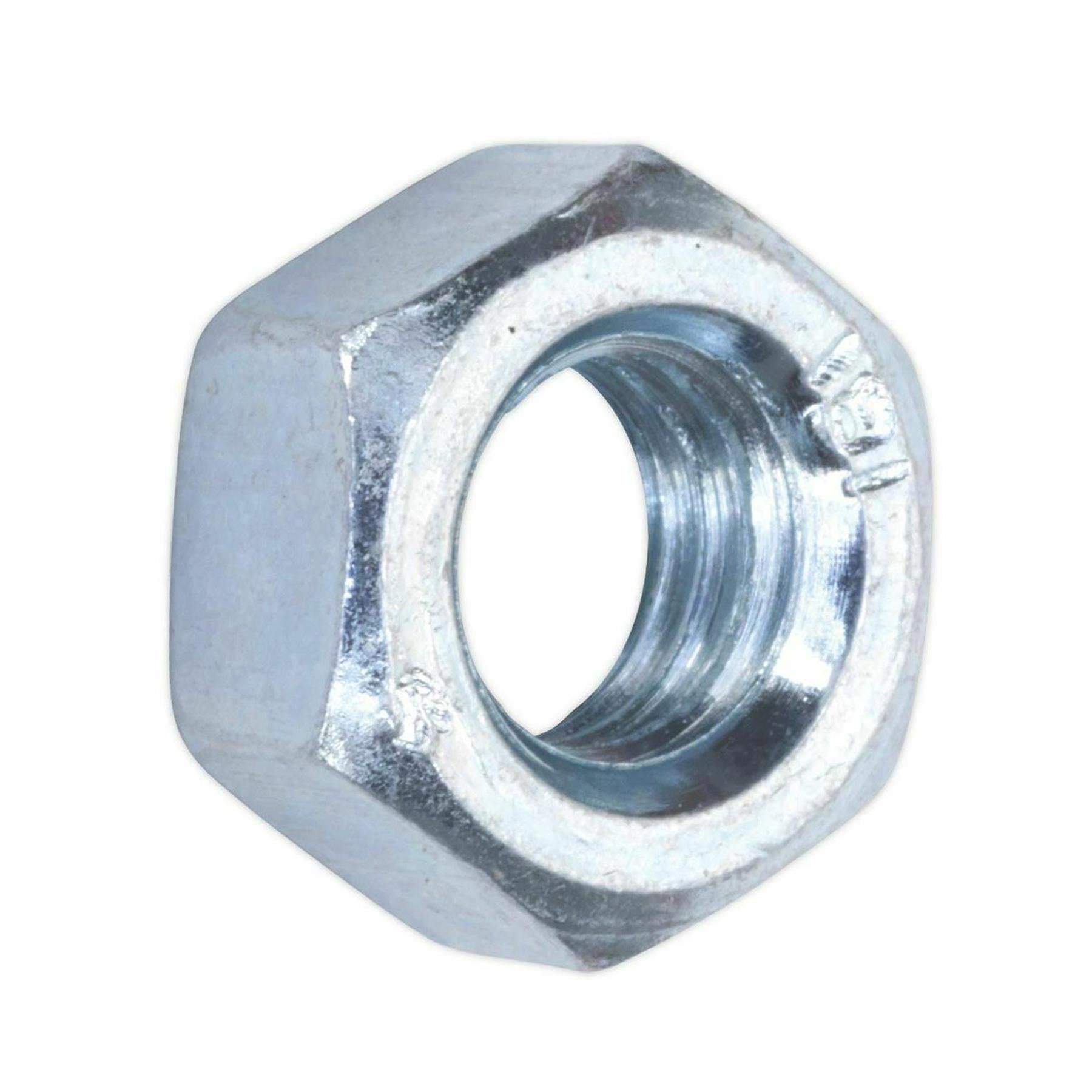 Sealey Steel Nut DIN 934 - M8 - Pack of 100
