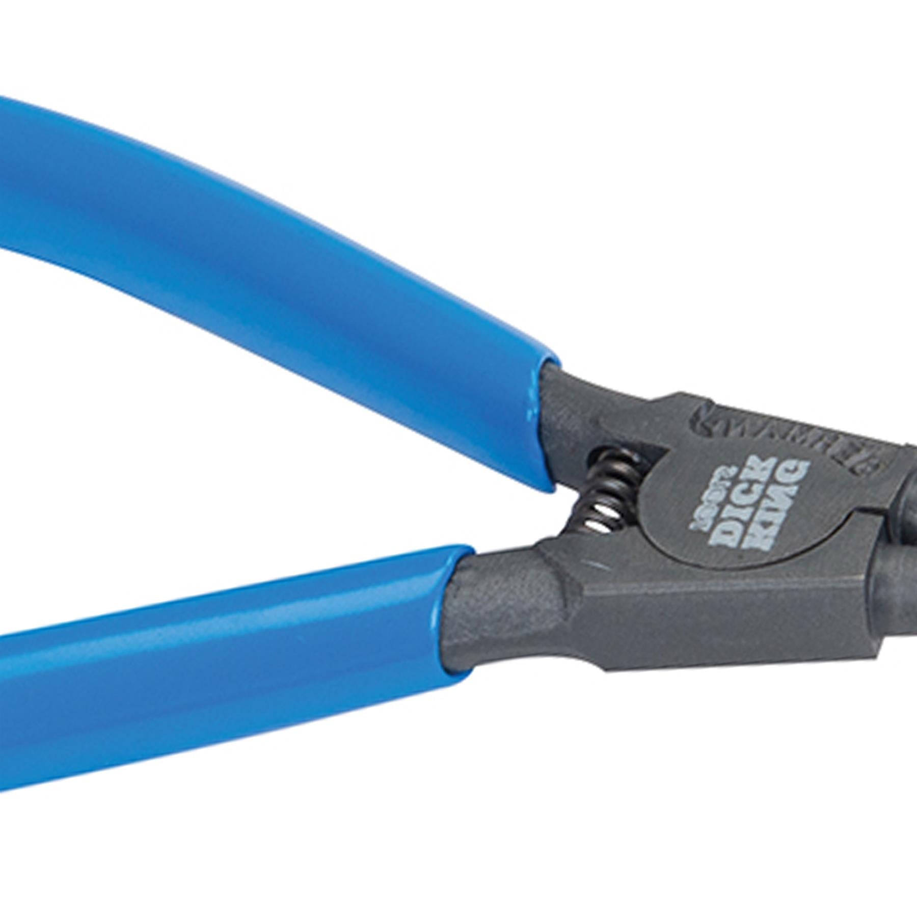 King Dick Outside Circlip Pliers Bent Soft Grip Handles 125mm