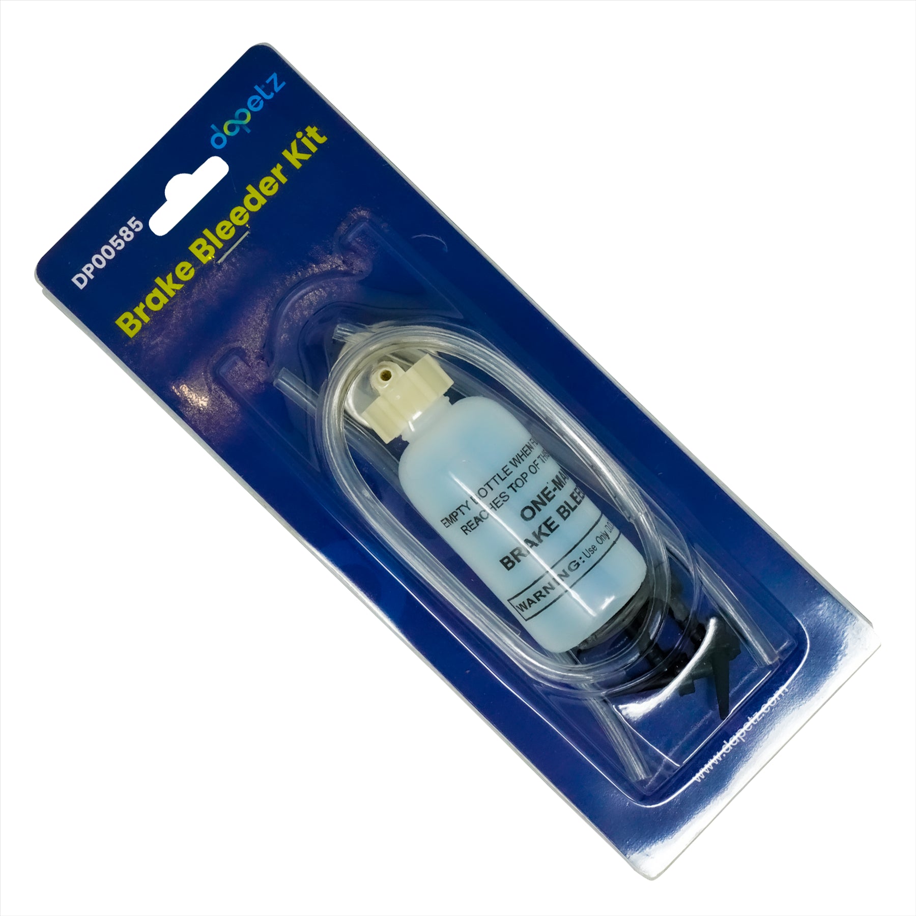 Brake Bleeder Kit Kits 3 Adaptors And Hoses Bleed Brakes Car Van Bike New