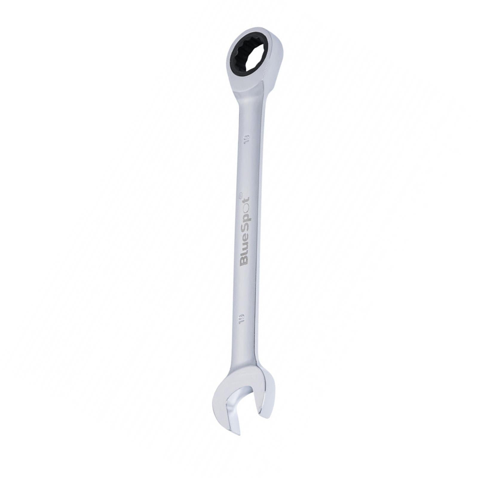 Blue Spot Fixed head Ratchet Spanner Combination Ring open end Wrench 19mm
