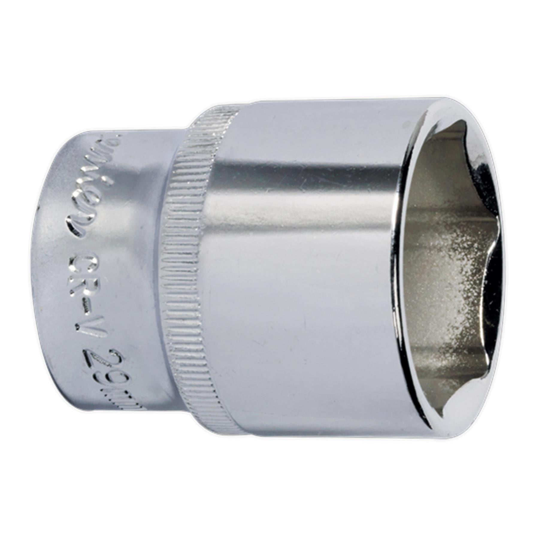 Sealey WallDrive Socket 29mm 1/2"Sq Drive Fully Polished