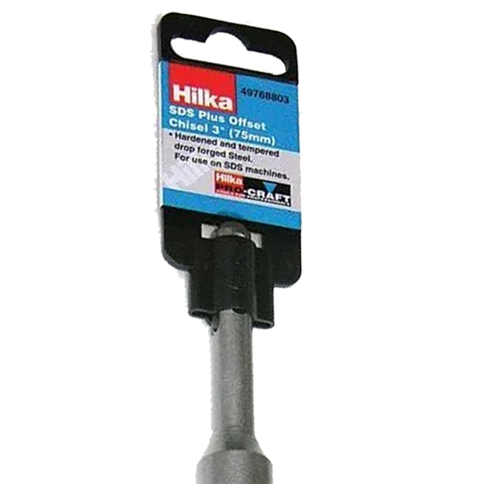 Cranked Tile Chisel SDS+ hammer drill Tile removing remover Offset 3" Chisel