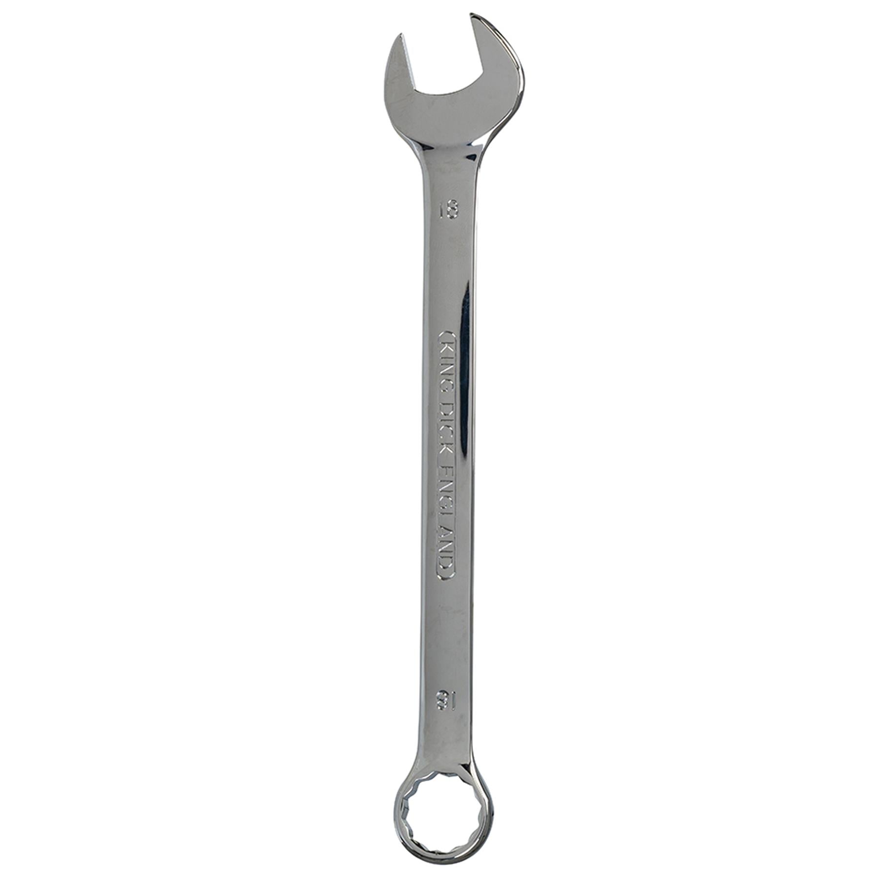 King Dick metric 18 MM polished chrome combination spanner wrenches spanners