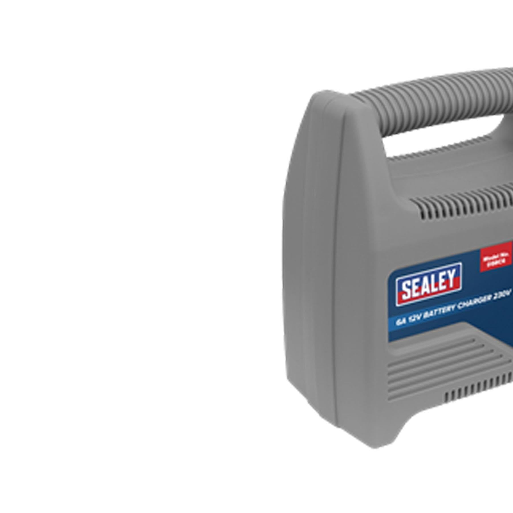 Sealey Battery Charger 12V 6A 230V