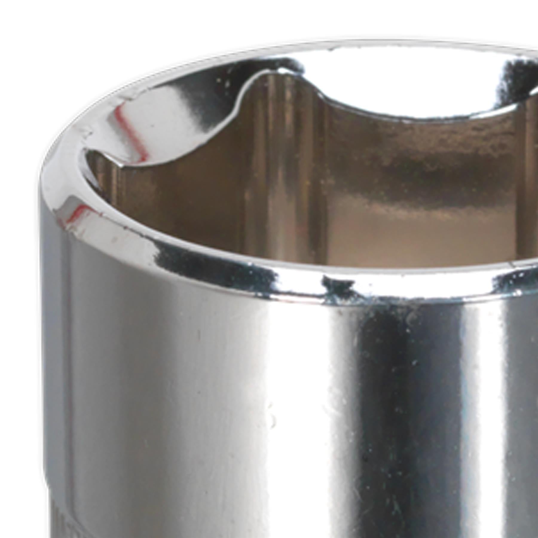 Sealey WallDrive Socket 24mm 3/8"Sq Drive Fully Polished