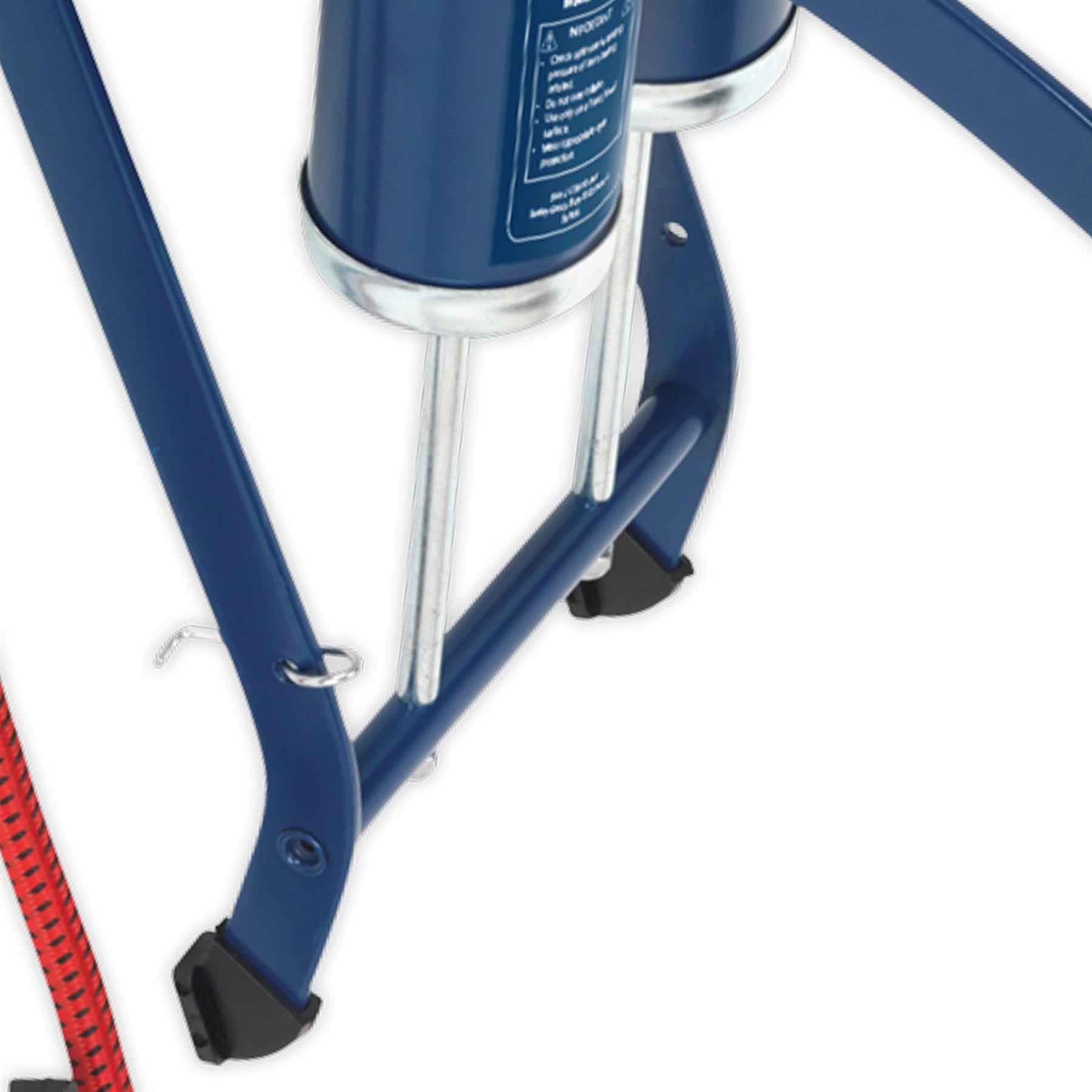 Sealey Foot Pump Twin Barrel