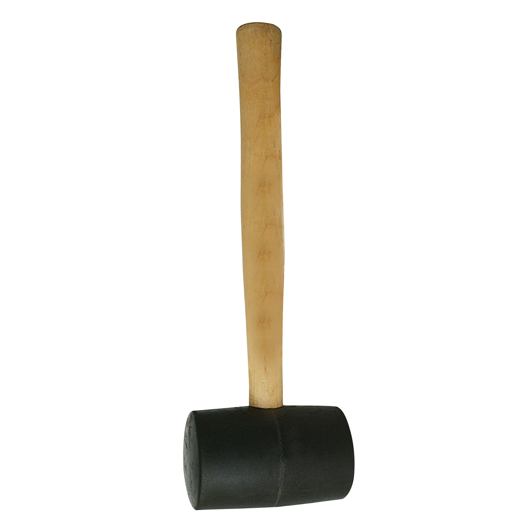 Black Rubber Mallet - 24Oz (680G) Camping Building Marqee Tent Pegs Mallet DIY