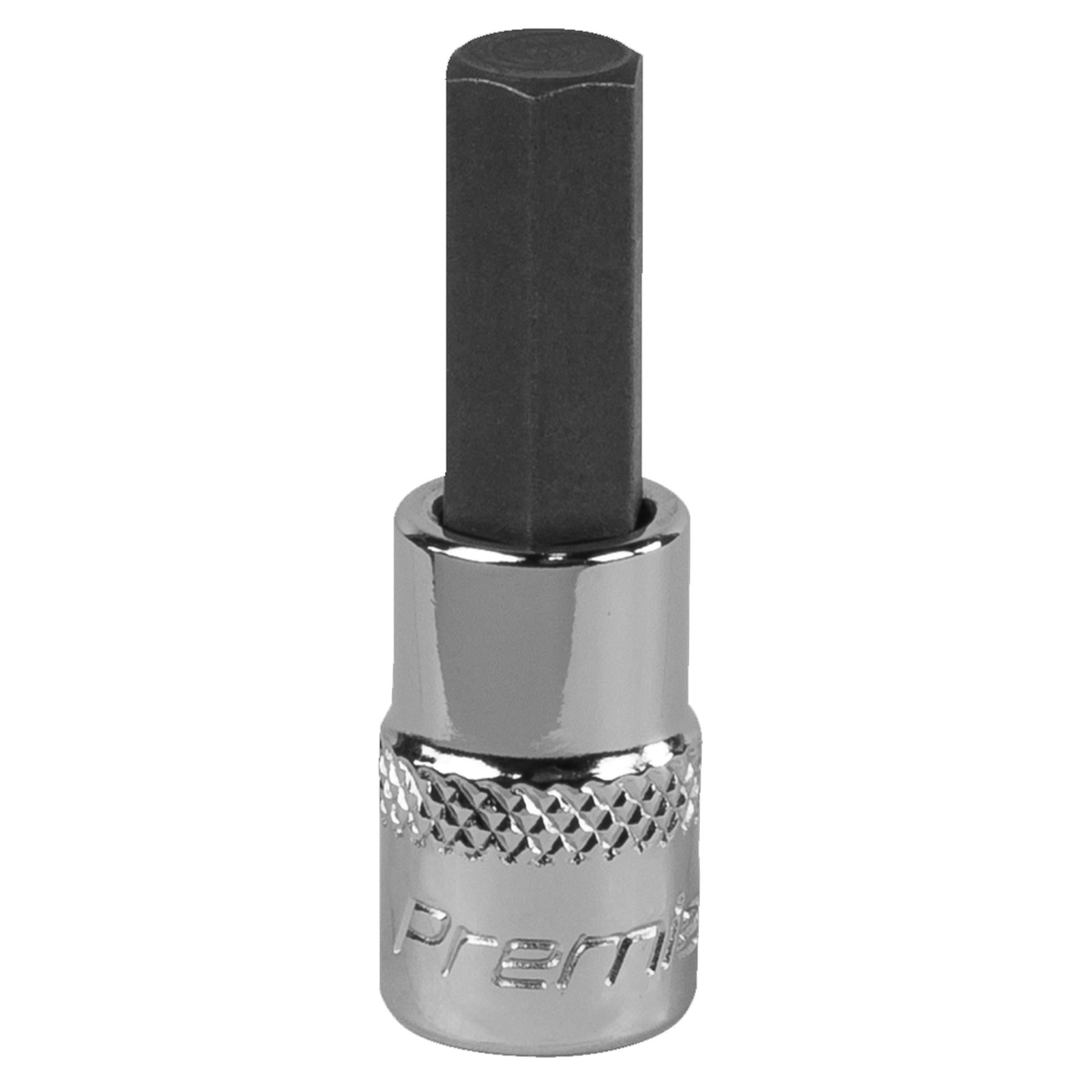 Sealey Hex Socket Bit 7mm 1/4"Sq Drive Chrome Vanadium steel