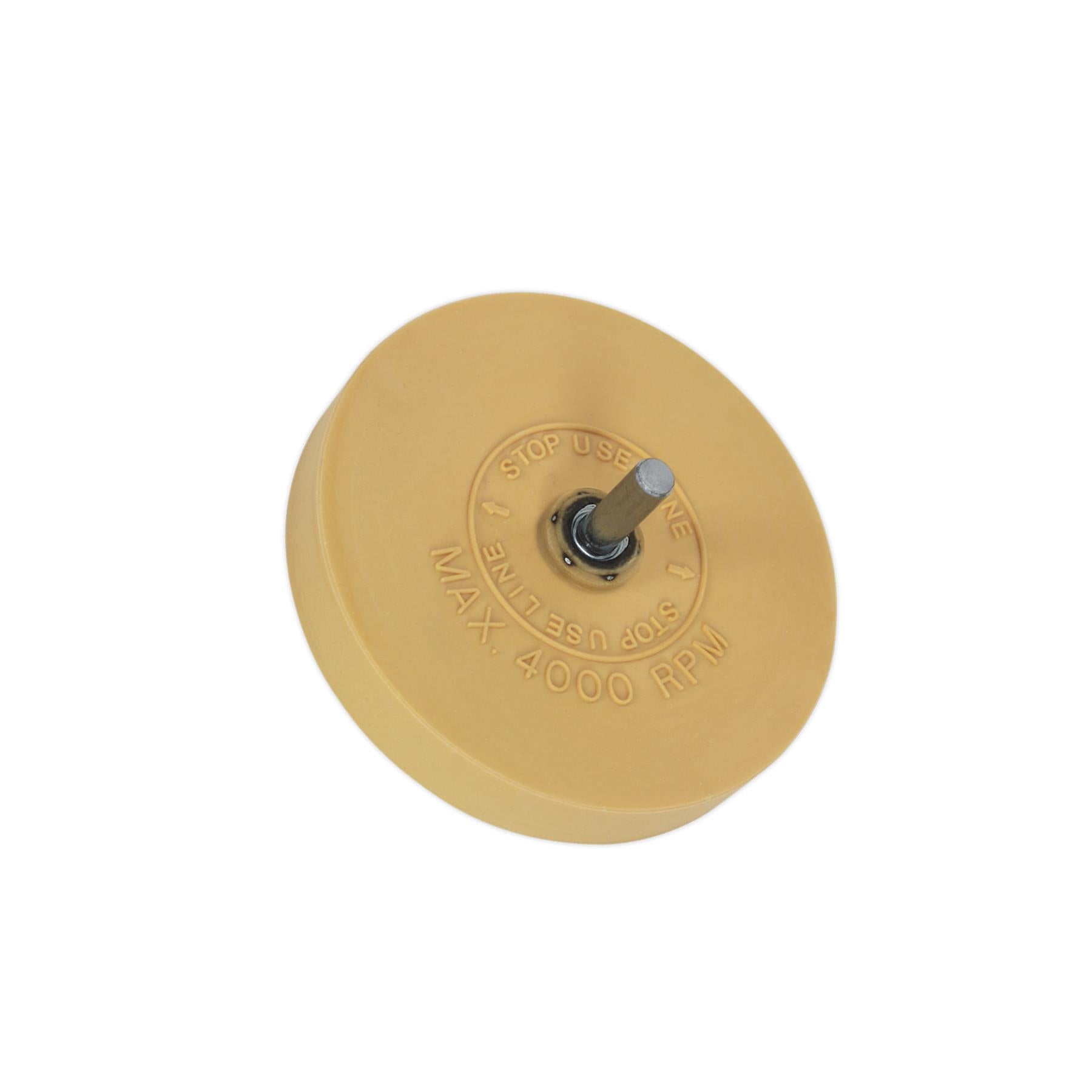 Sealey Stripe Removing Pad Ø88 x 15mm, 6mm Mandrel