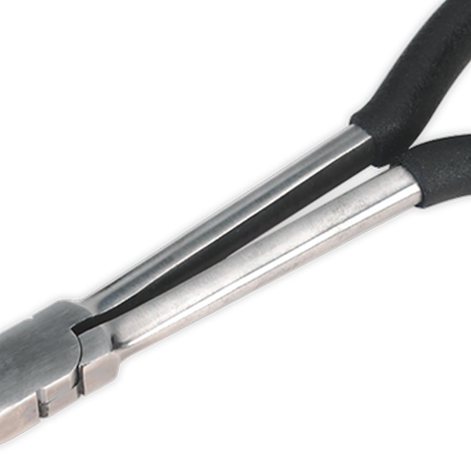 Sealey Needle Nose Pliers 275mm Straight Fully Polished Finish