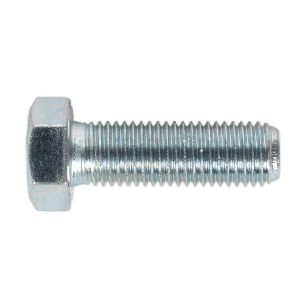 Sealey HT Setscrew M16 x 50mm 8.8 Zinc Pack of 10