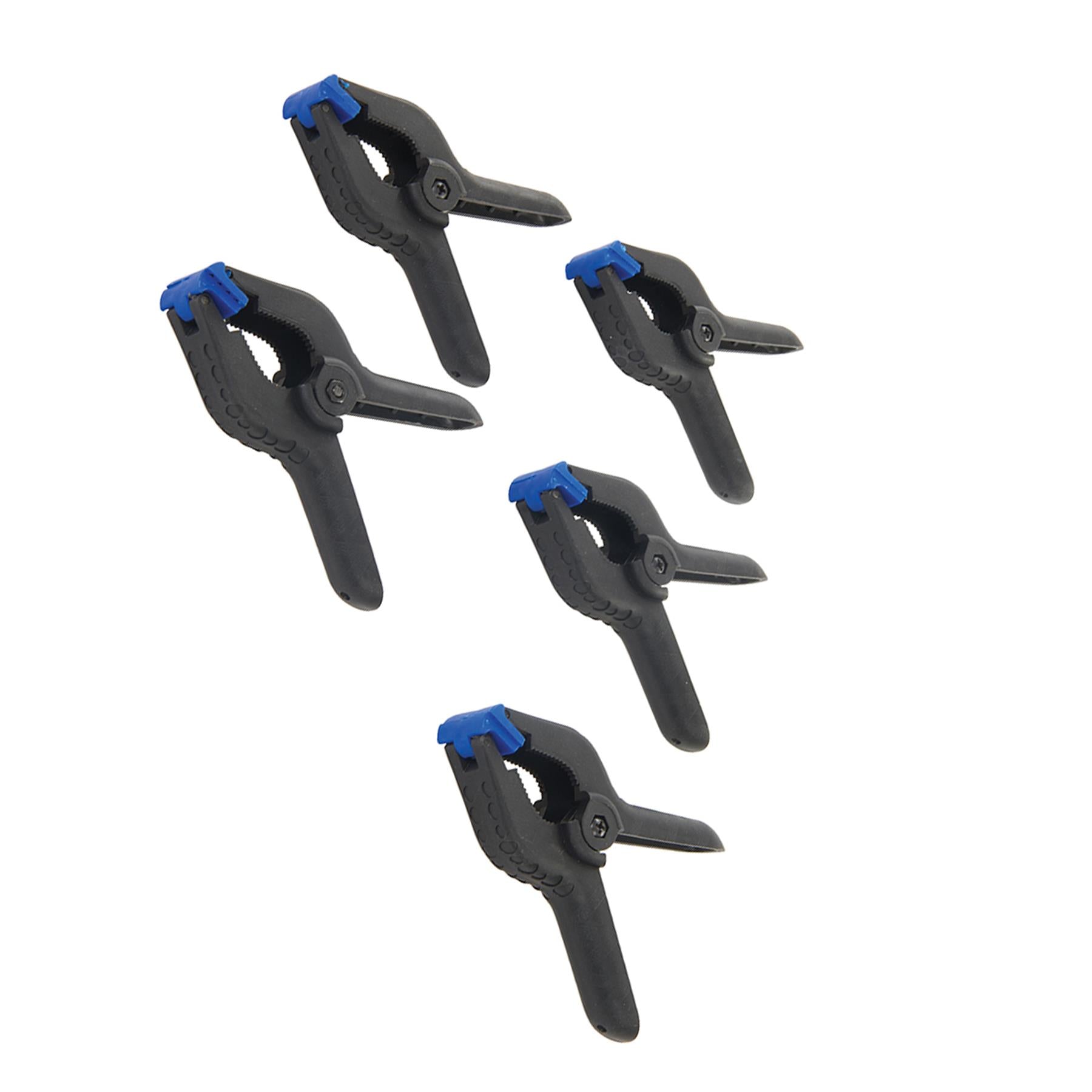 5Pk Spring Clamps 110mm Jaw Strong Woodwork Carpentry Market Stall Tent Marquee