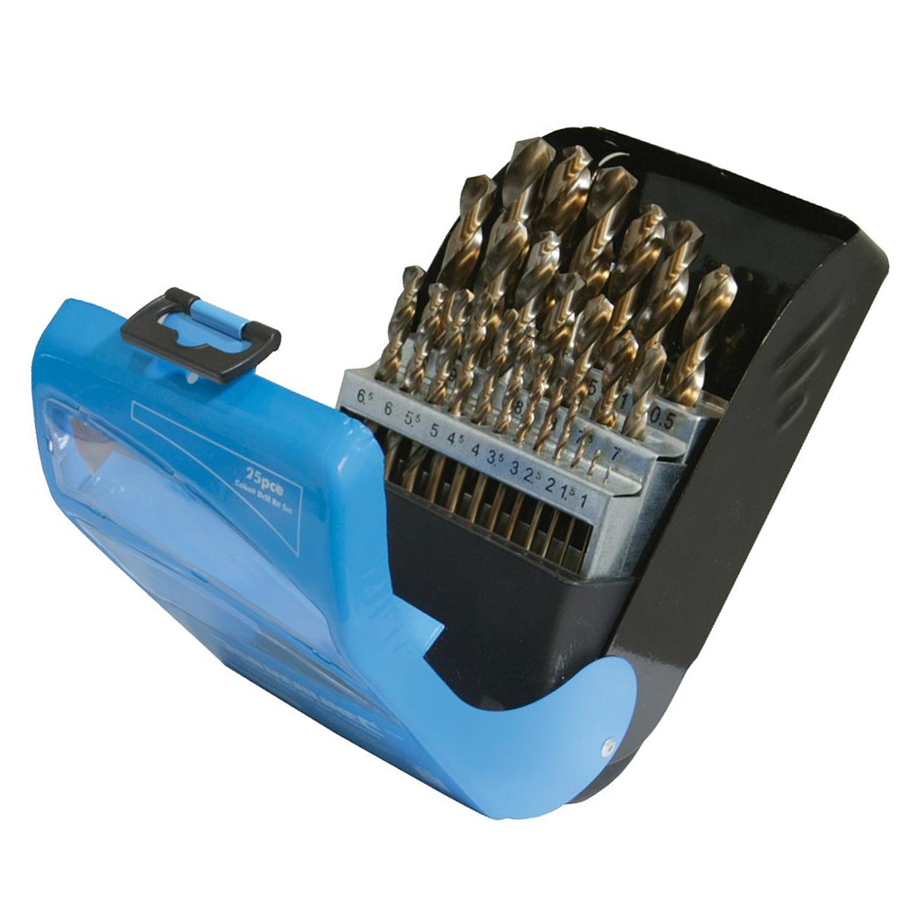 25Pce Cobalt Drill Bits 1mm to 13mm Hand Tools Power Drilling Brand New