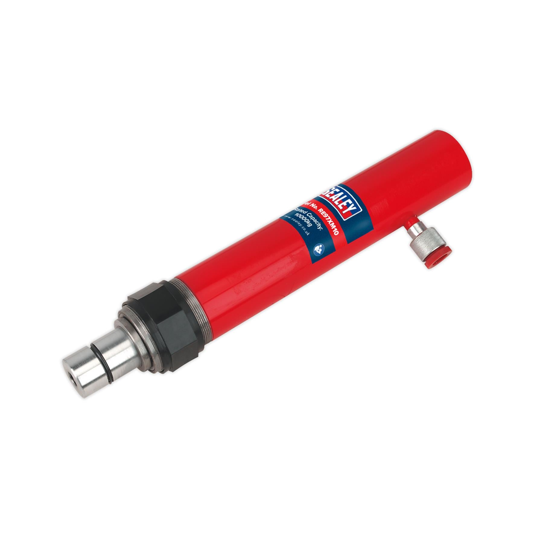 Sealey Push Ram - Maxi 10tonne High Flow Quick-Connecting Coupler
