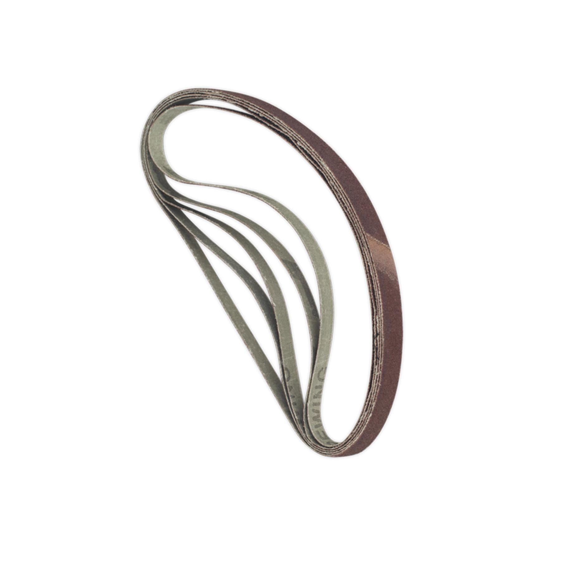 Sealey - SBS35/B100GW Sanding Belt 12 x 456mm 100Grit Pack of 5