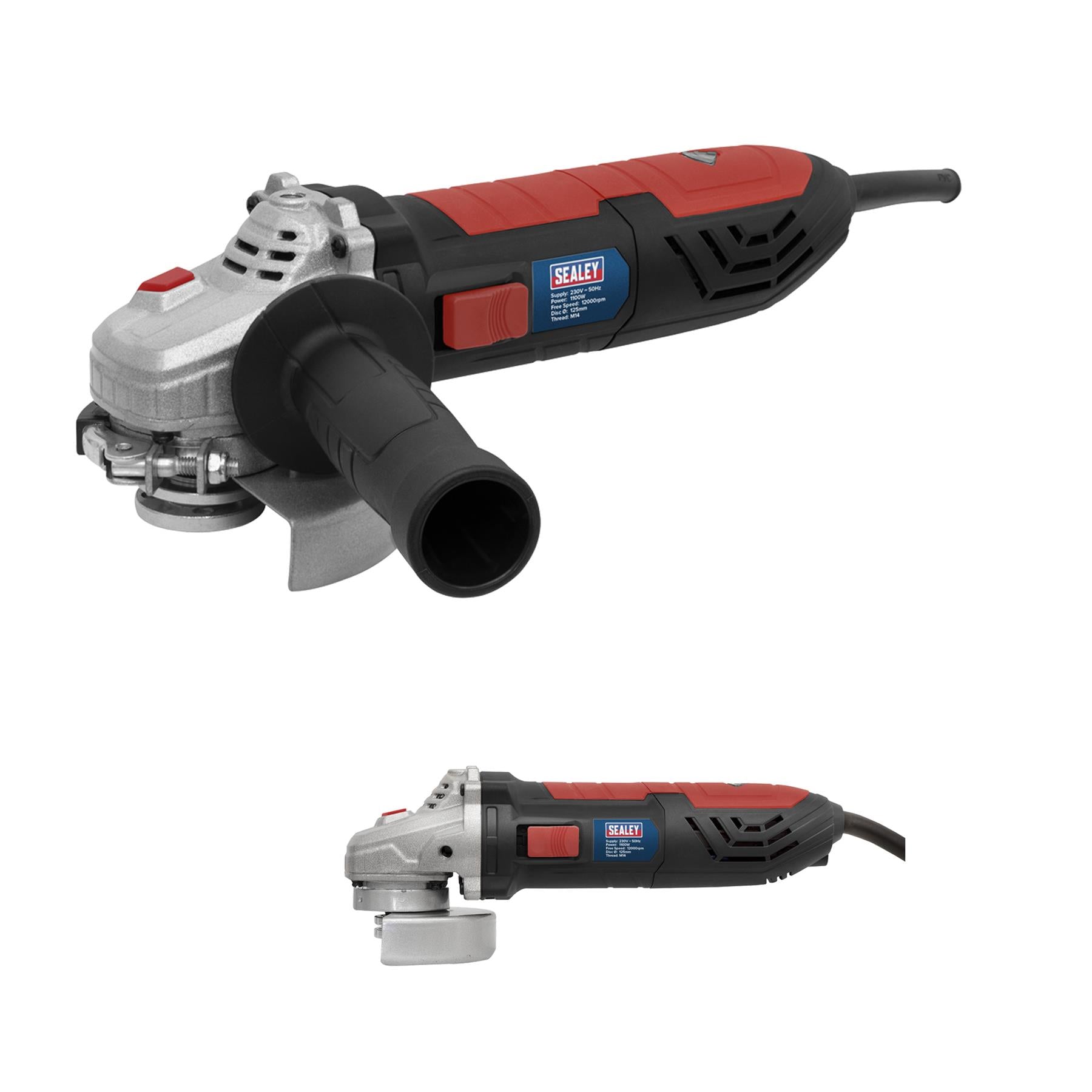 Sealey Angle Grinder Ø125mm 1100W/230V
