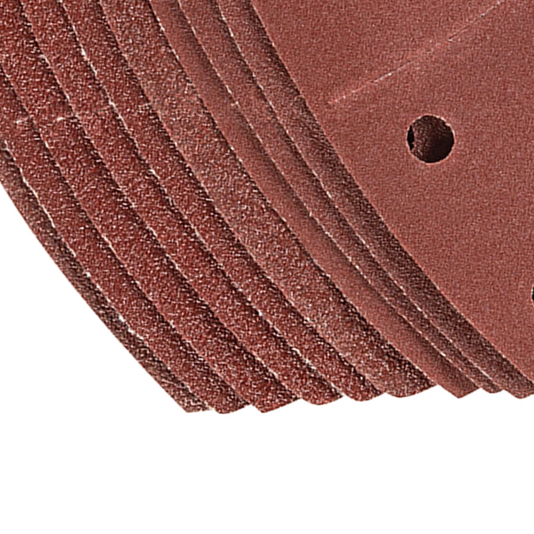 10 Bond Abrasive Sanding Sheets For Bosch PSM 100A Detail Palm Sander Mixed Grit