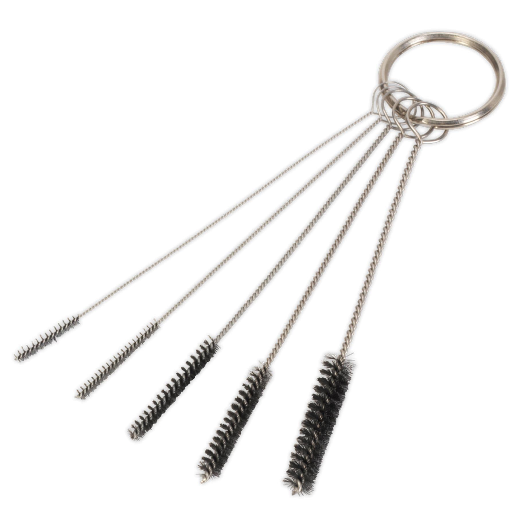 Sealey Spray Gun Cleaning Mini Brush Set 5pc