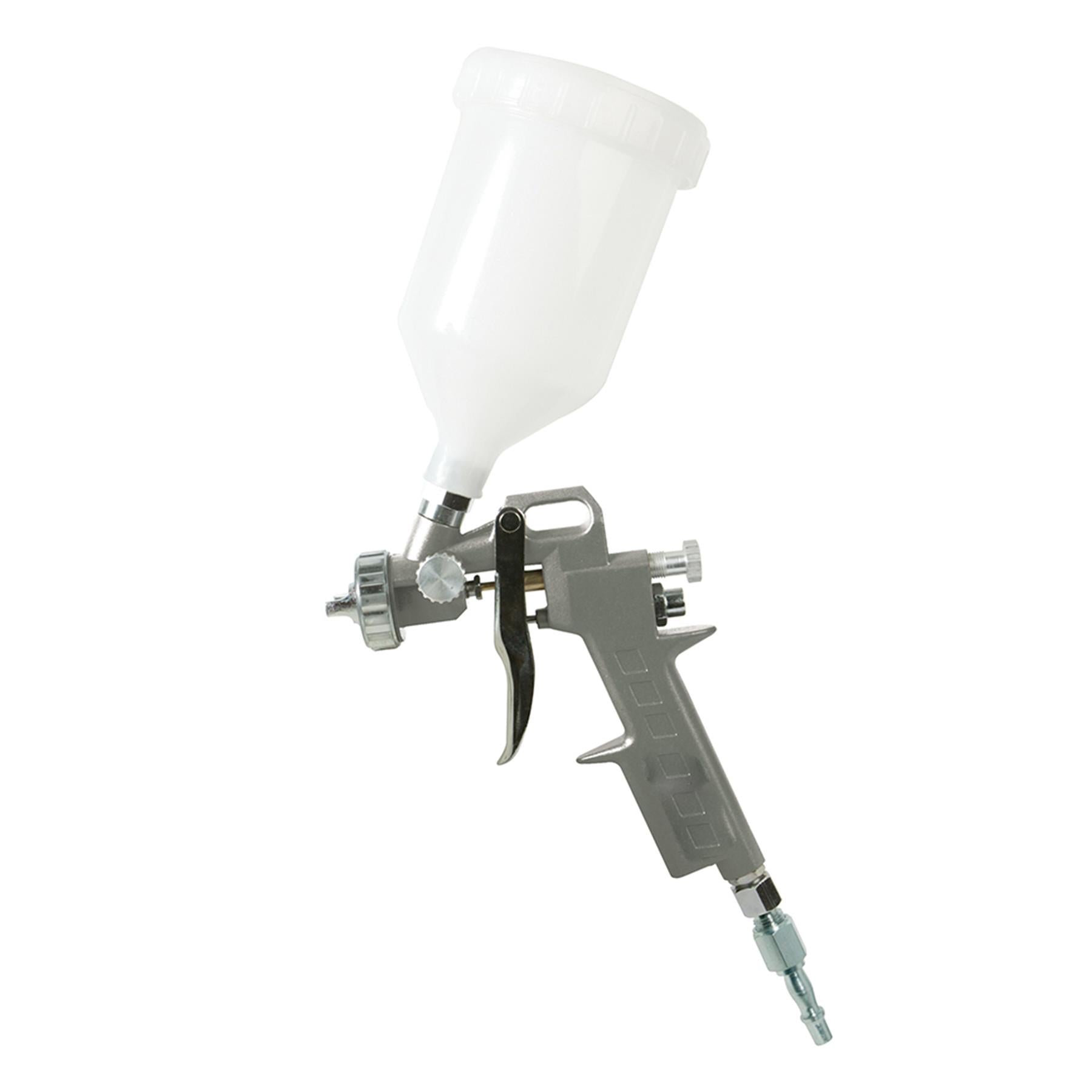 Gravity Feed Air Spray Gun 500cc 1.5mm Nozzle Lightweight Dual-Action Trigger