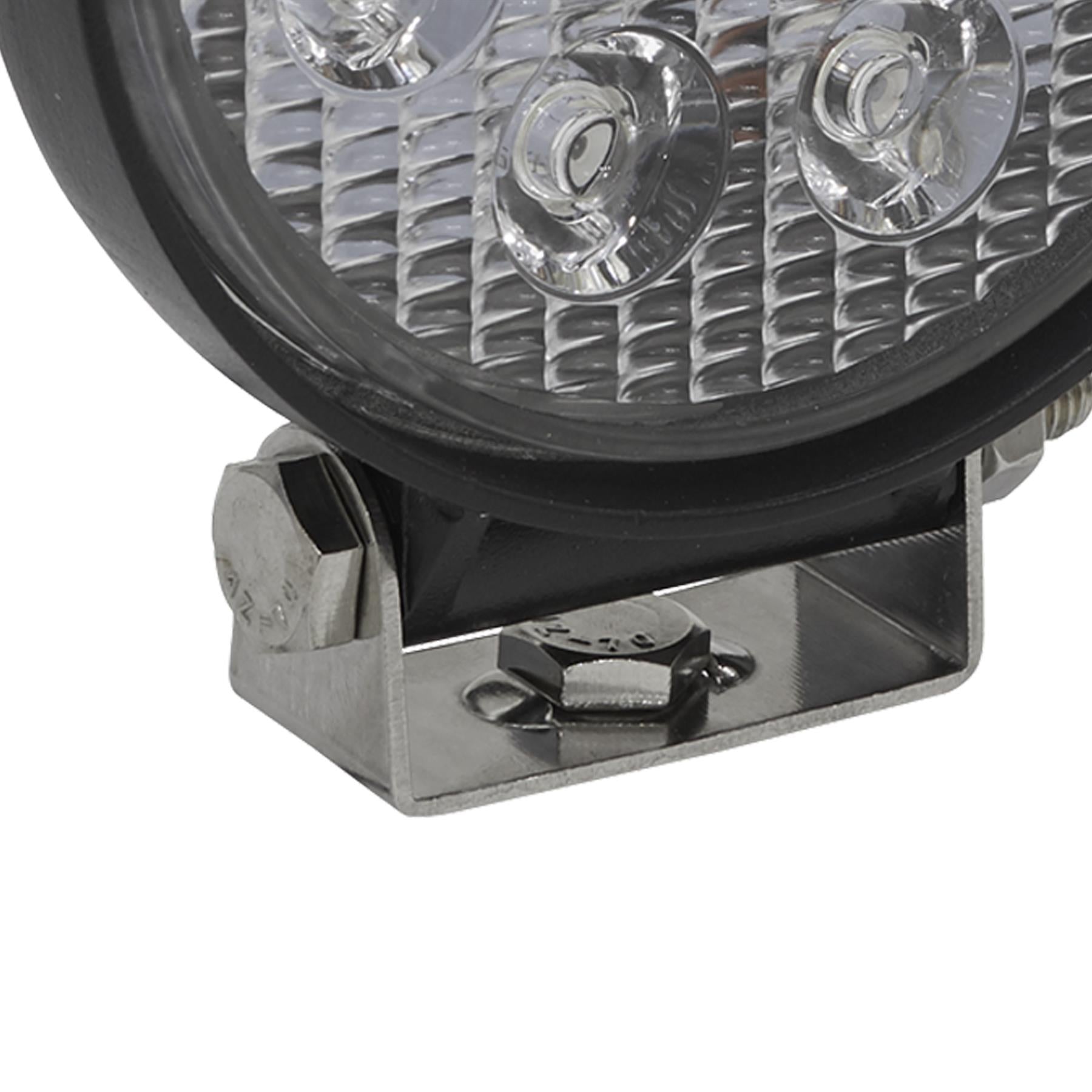 Sealey Round Work Light with Mounting Bracket 27W LED