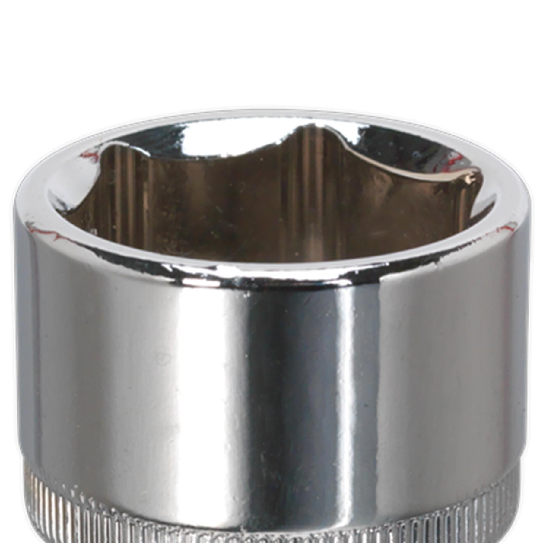Sealey WallDrive Socket 24mm 1/2"Sq Drive Fully Polished