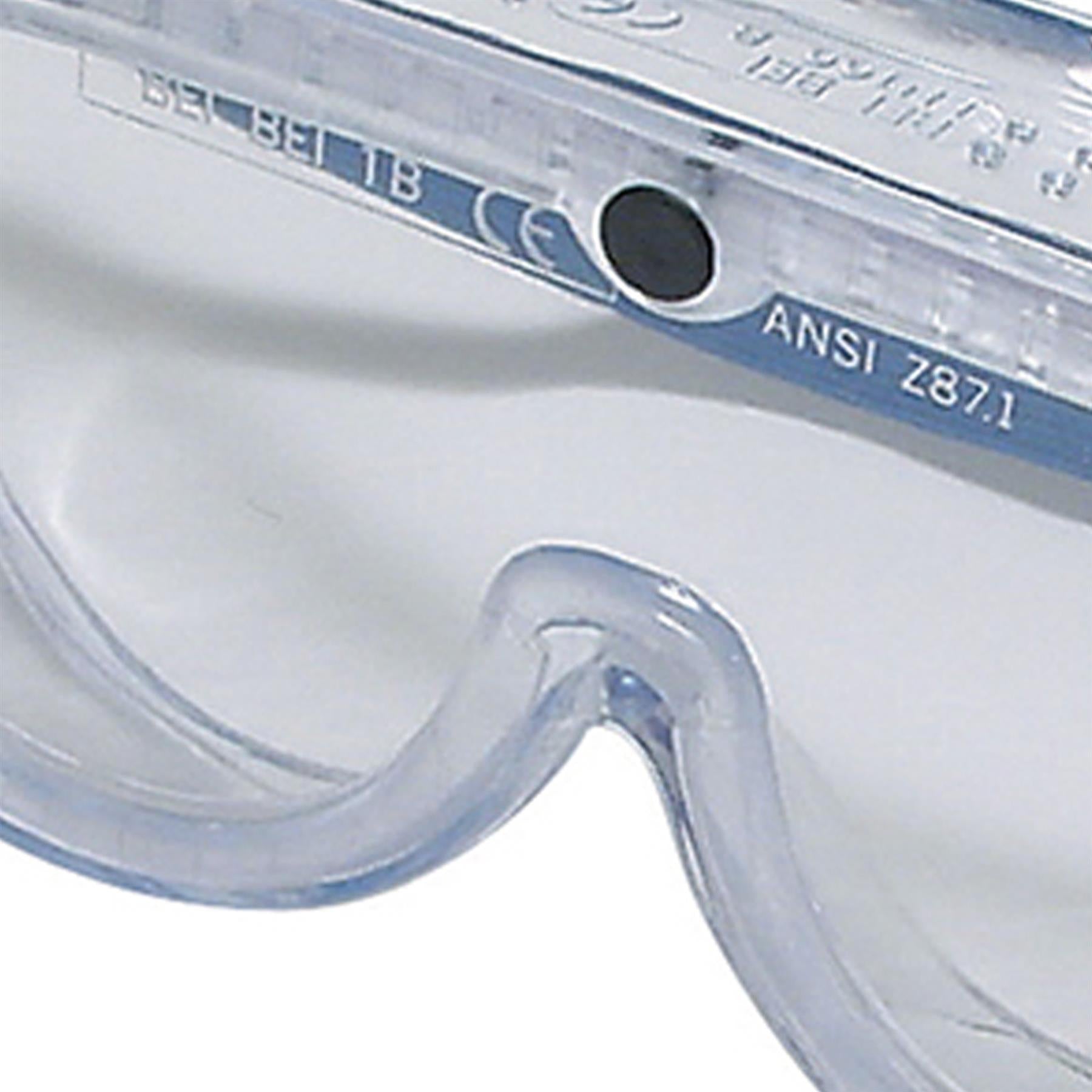Direct Safety Goggles Direct Ventilation Soft Flexible PVC Frame Quality