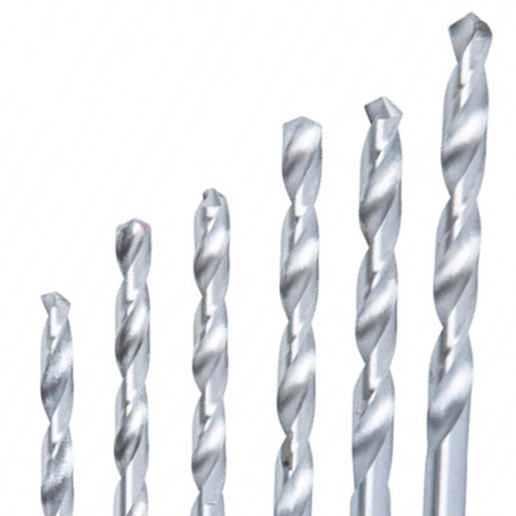 BlueSpot 13pce Hss Twist Drill Bits Set 1.5mm - 6.5mm High Speed Metal Wood