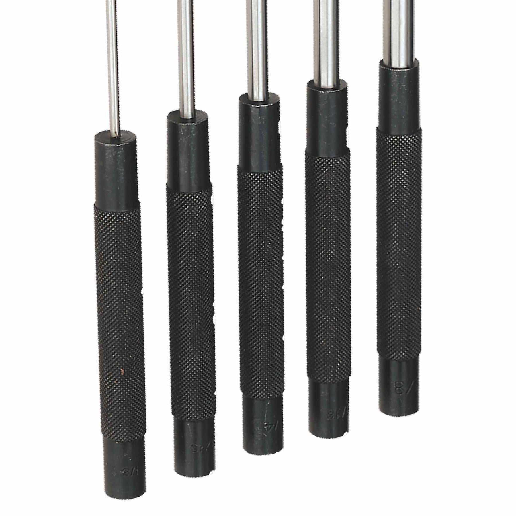 Sealey Parallel Pin Punch Set 5pc Long Pattern