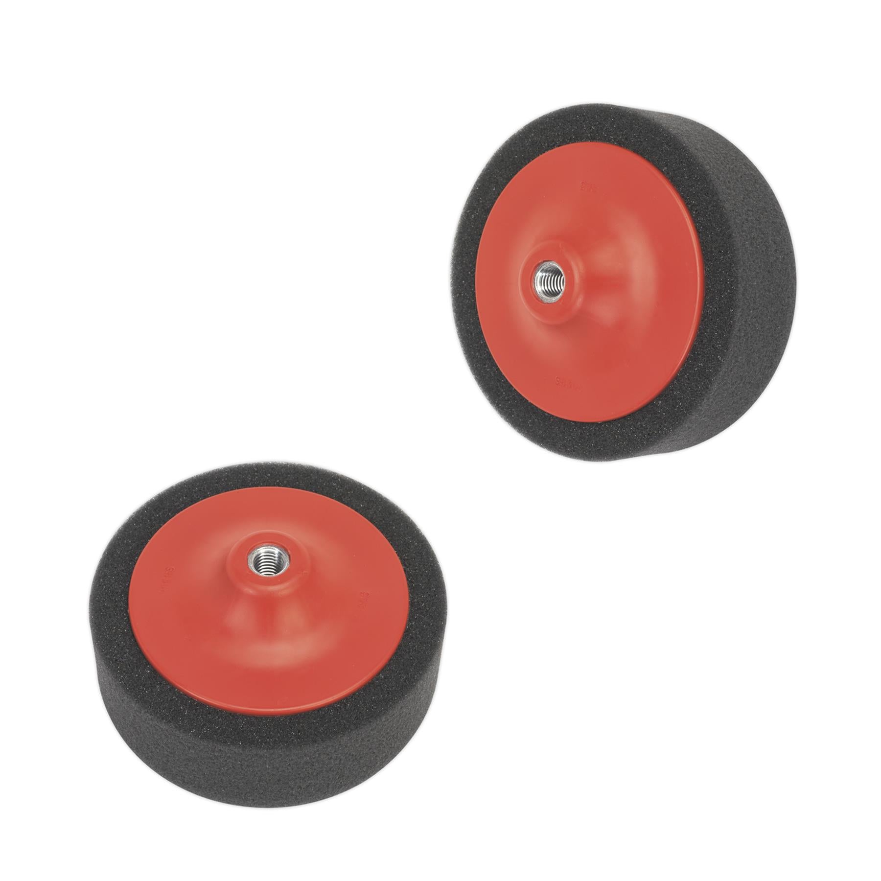Sealey Buffing & Polishing Foam Head 150x50mm M14x2mm Black/Soft