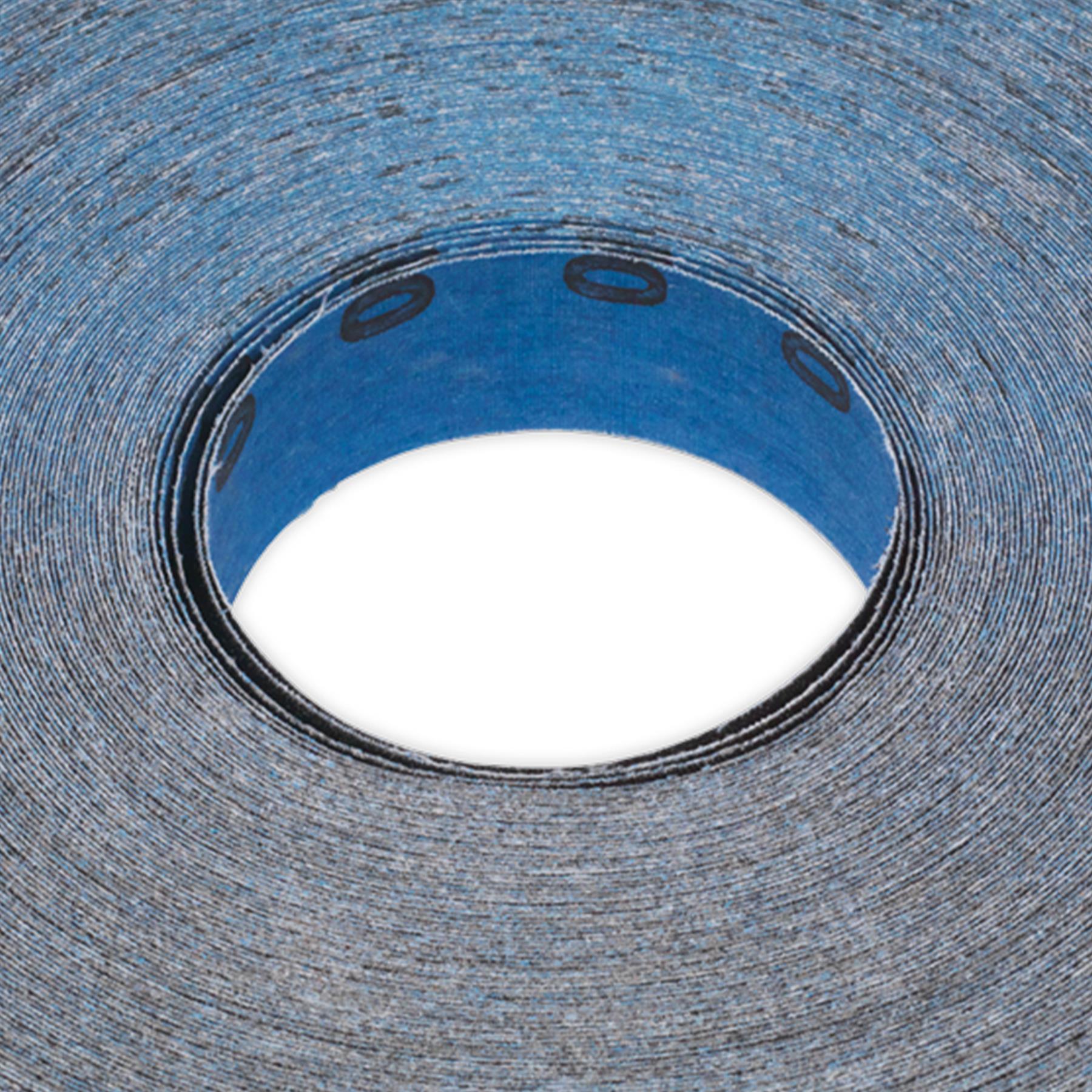 Sealey 25mm x 25m Emery Cloth Roll Blue Sheet 120 Grit