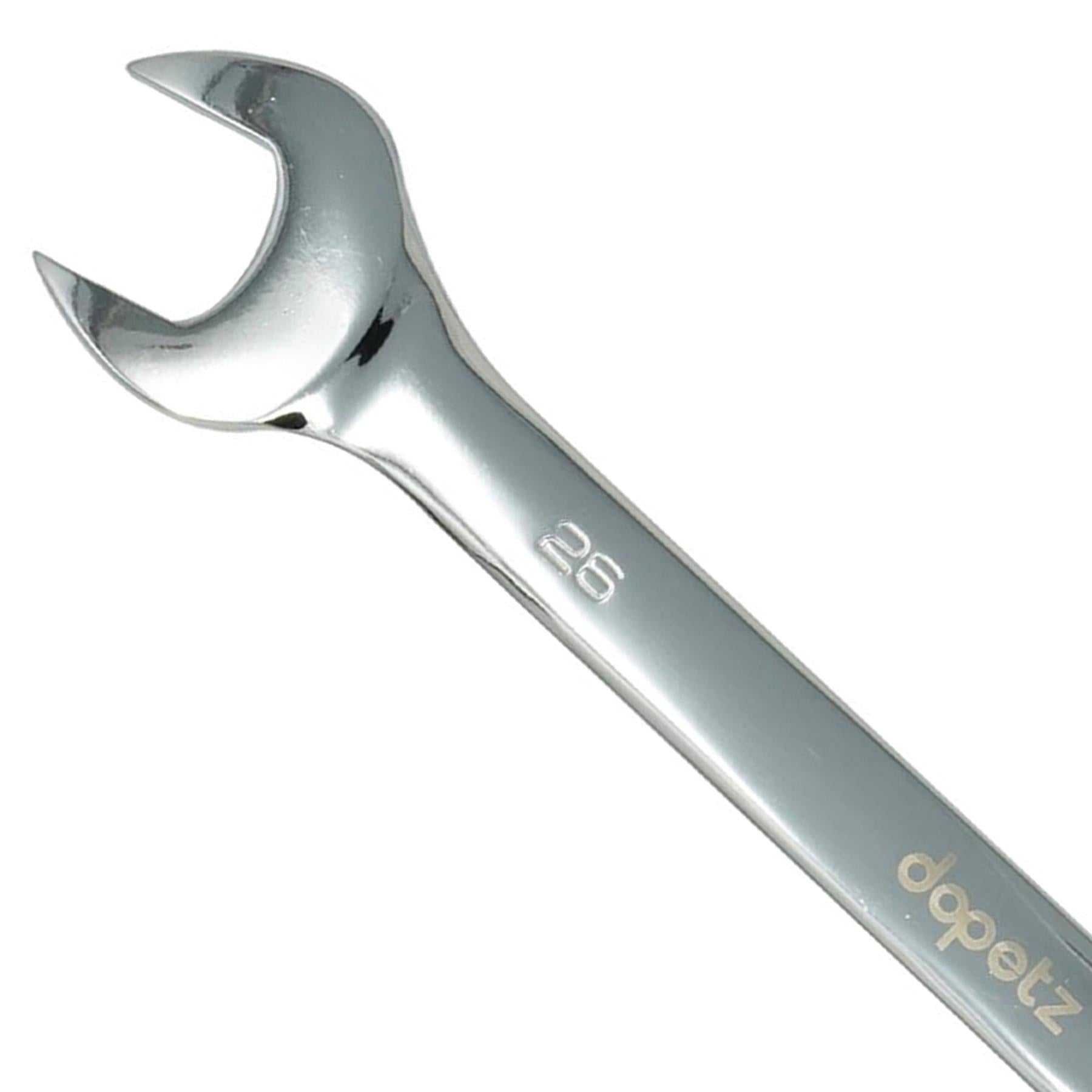 Combination Open Ring Spanner Chrome Mechanics Garage Tools 26mm