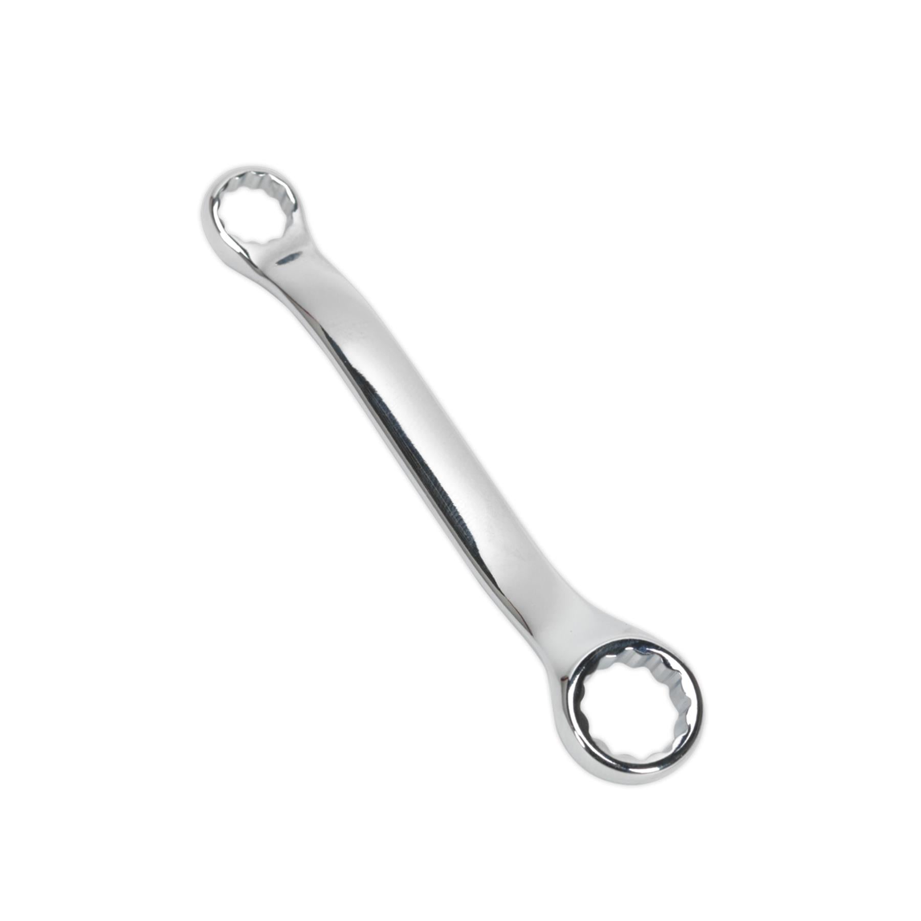 Sealey Double End Ring Spanner Offset Stubby 10 x 13mm