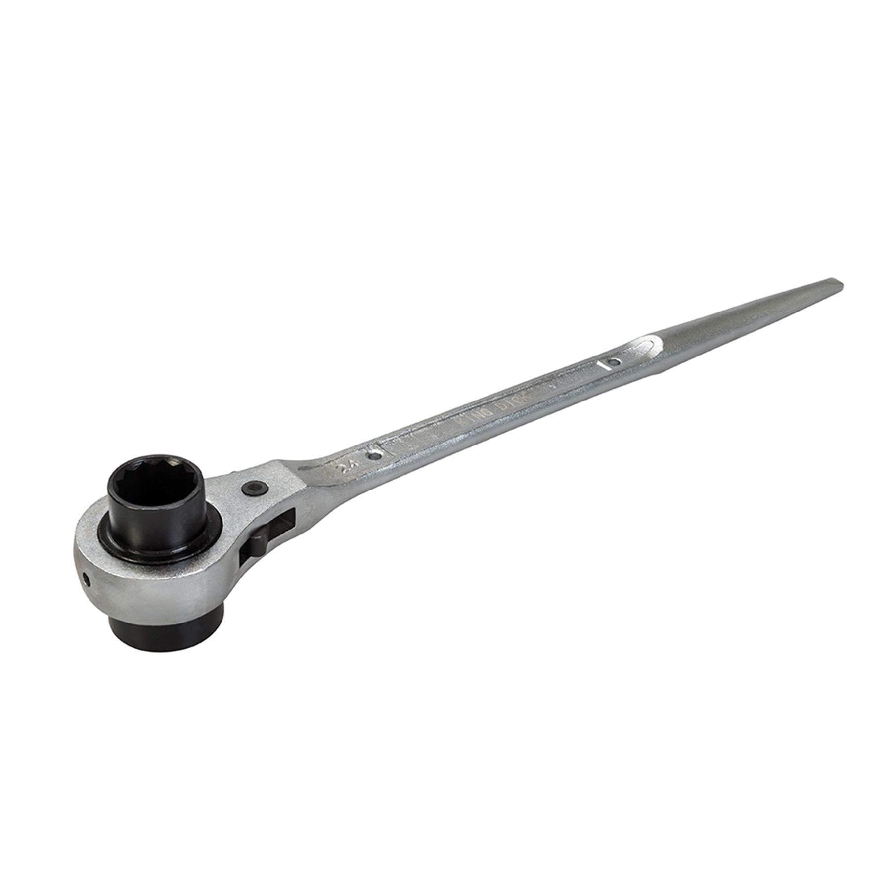 King Dick Ratchet Podger Metric 24 x 27mm Chrome Vanadium Steel