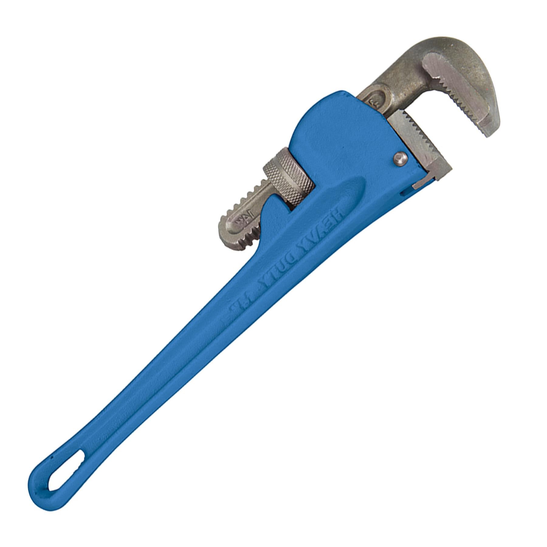 14" HEAVY DUTY ADJUSTABLE PLUMBERS MONKEY PIPE WRENCH SPANNER TOOL