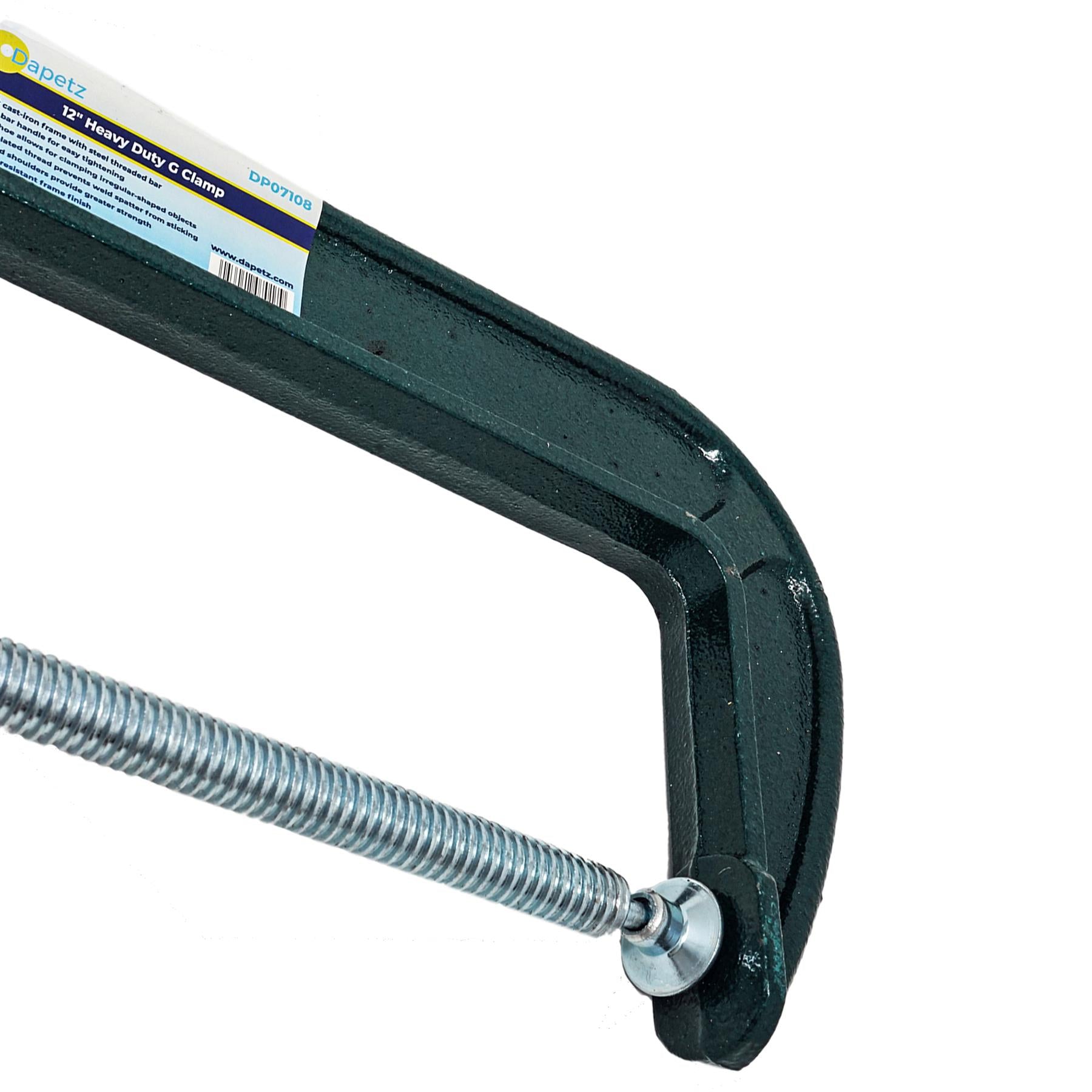 Heavy Duty 12" G Clamp Iron Clamps Wood Working Welding Support Great Tool