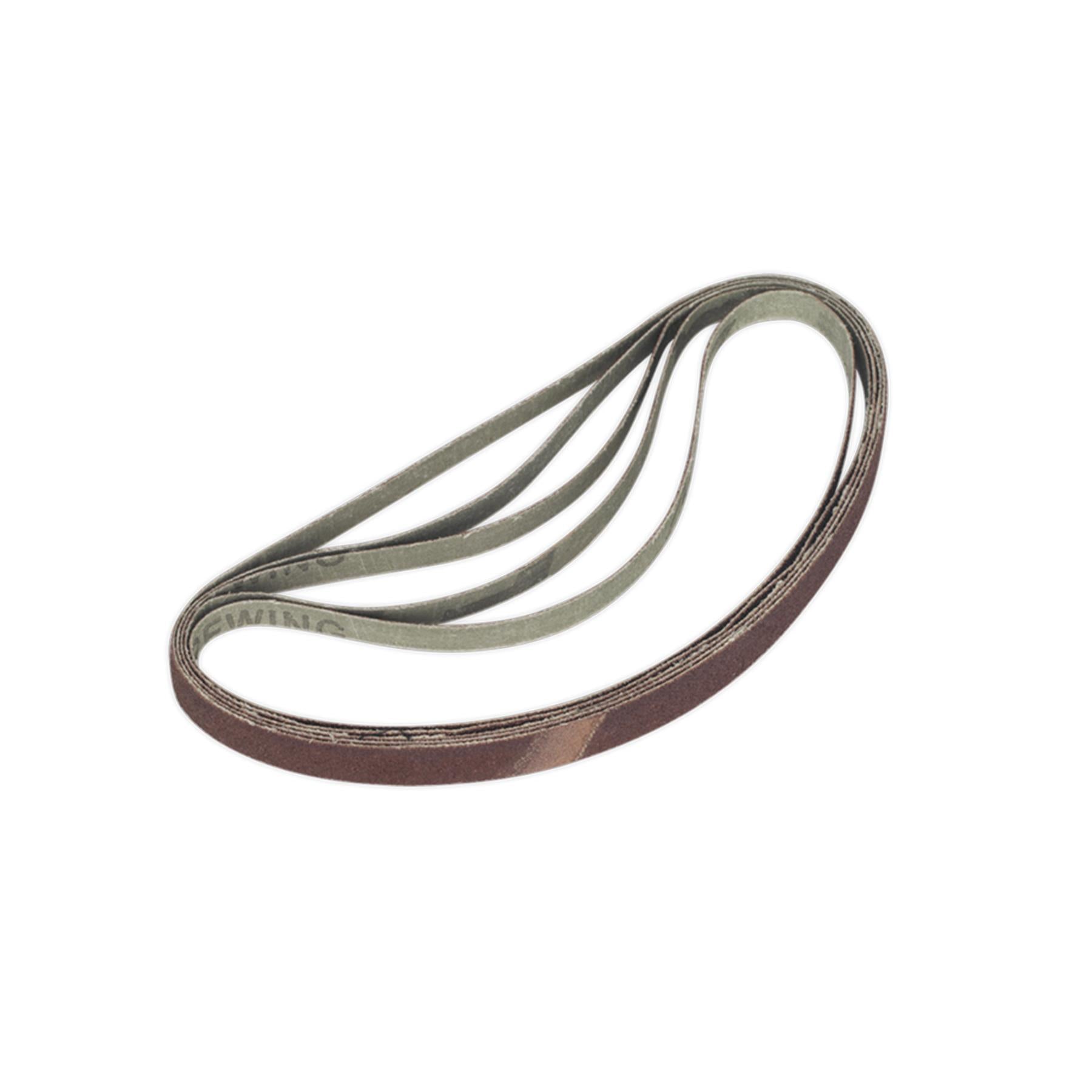 Sealey - SBS35/B100GW Sanding Belt 12 x 456mm 100Grit Pack of 5