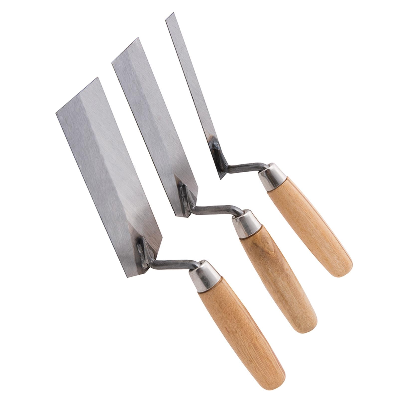 Margin Trowel Set 13mm 38mm & 51mm edging textured coatings & plaster ceilings