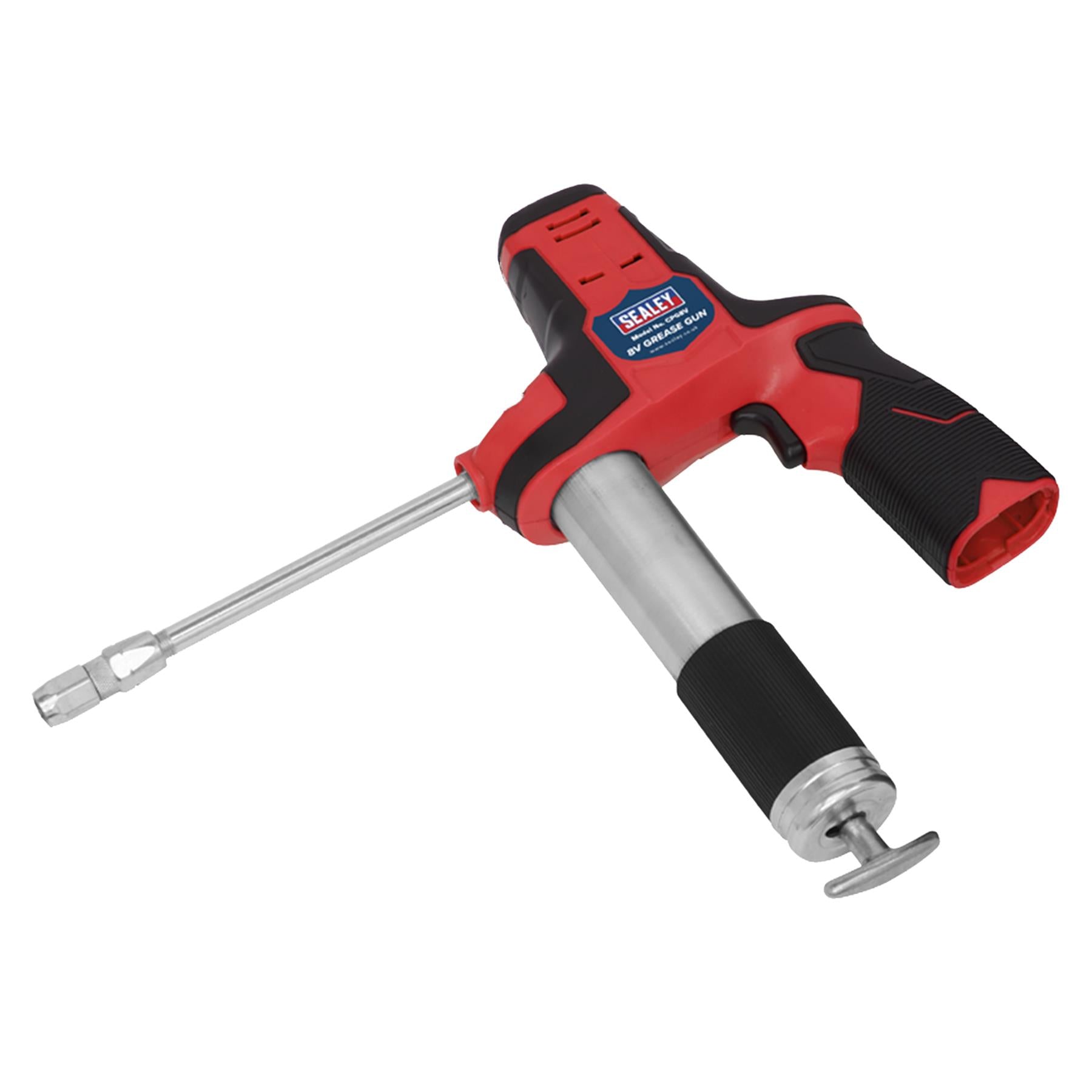 Professional Cordless Grease Gun 8V Sealey Lightweight