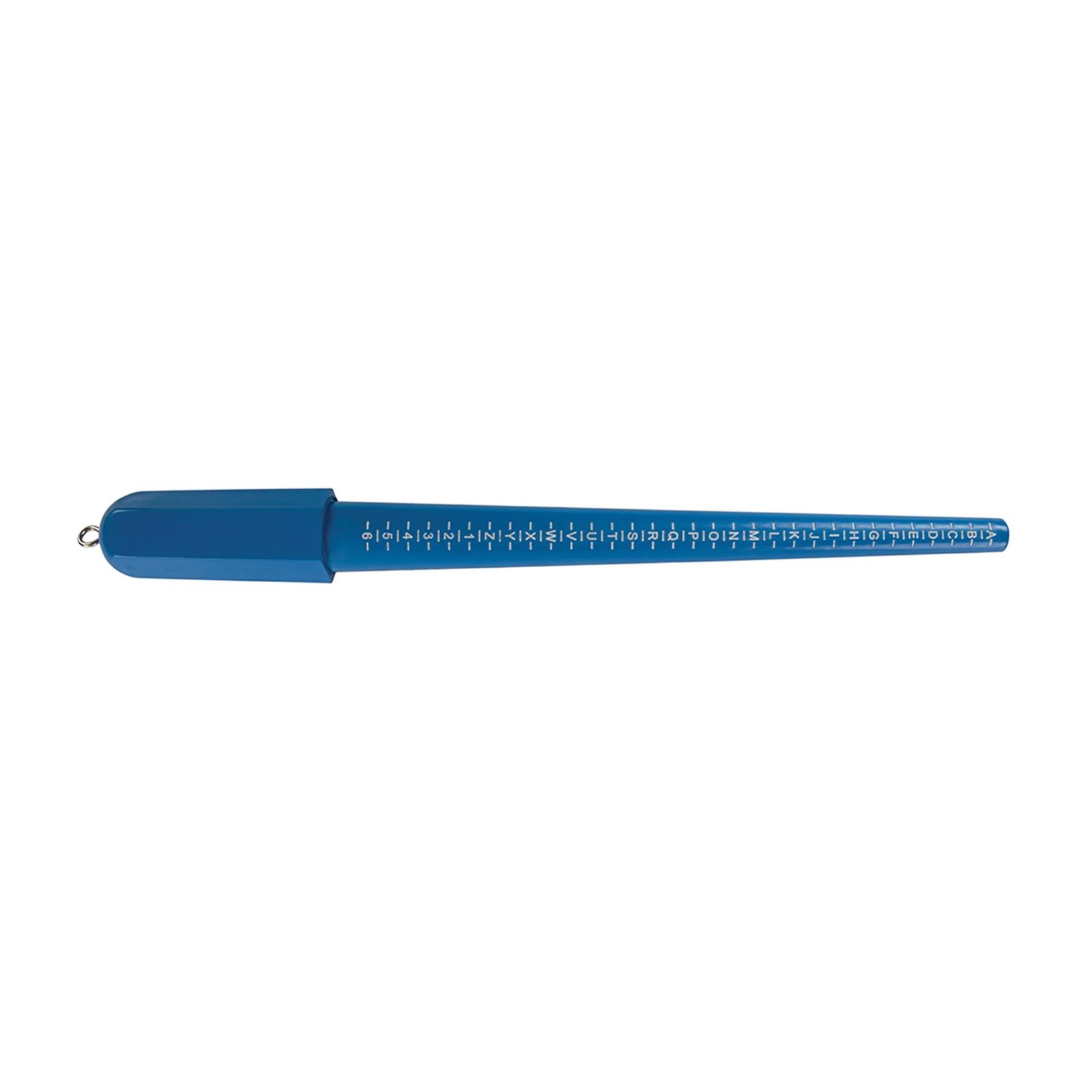 Plastic Ring Stick A-Z & 1-6 Full Range Of UK Ring Sizes For Jewellery Making