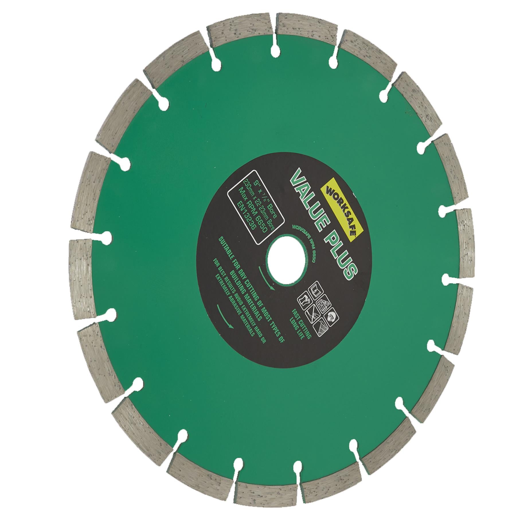 Sealey Value Plus Diamond Blade 230 x 22mm