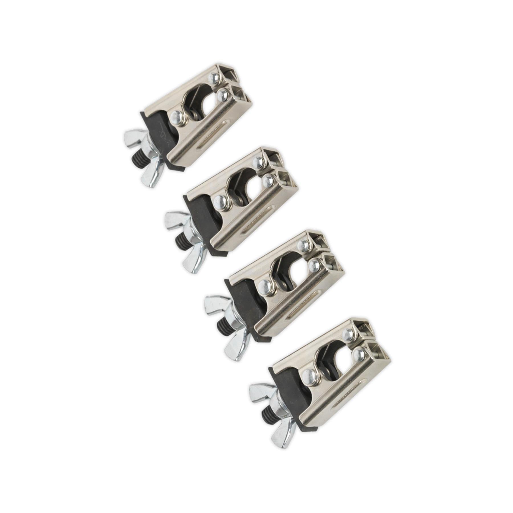 4Pc Sealey Micro Welding Clamp Set Small and compact