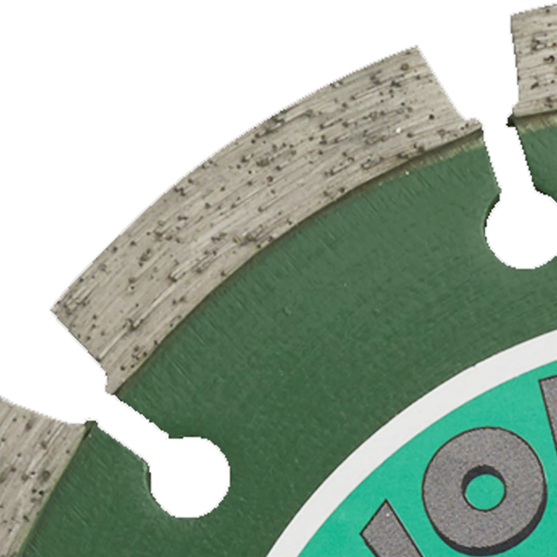 Sealey Value Plus Diamond Blade 125 x 22mm Cutting hard and medium