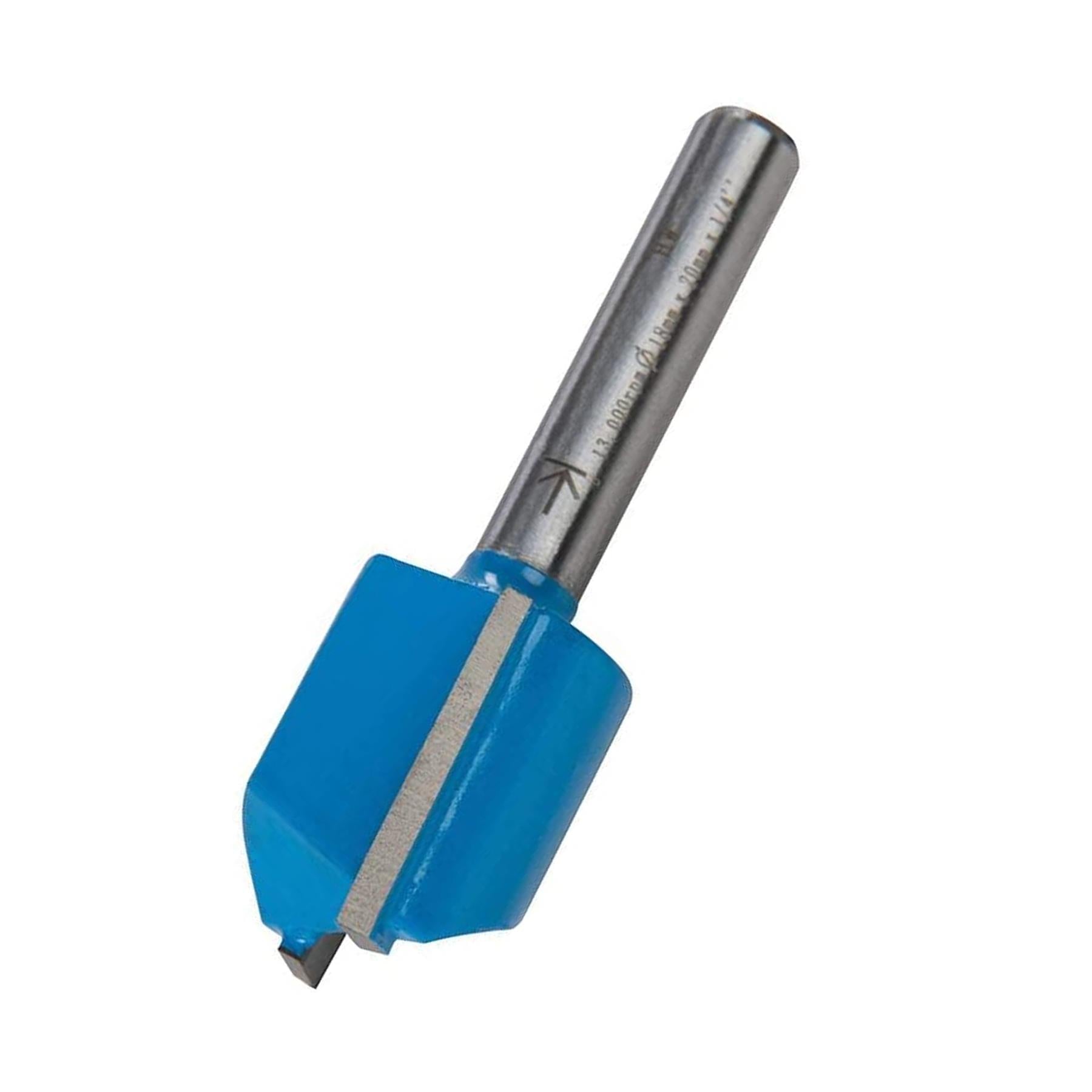 1/4" Shank Straight Metric Router Bits TCT Cutter Woodwork 20mm x 18mm Diameter