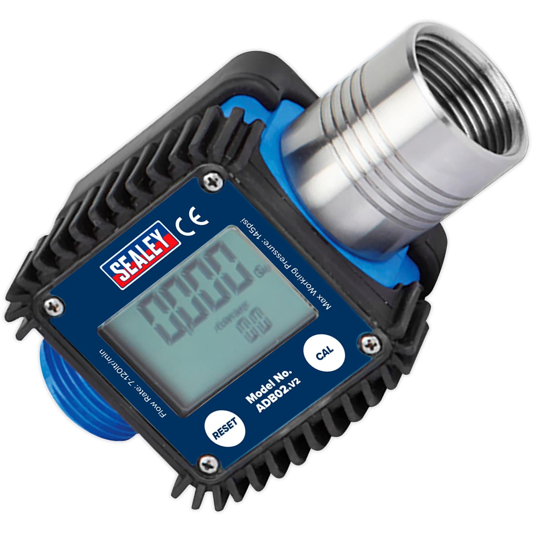 Sealey Digital Flow Meter - AdBlue® LCD Display IP55 Rated - ADB02