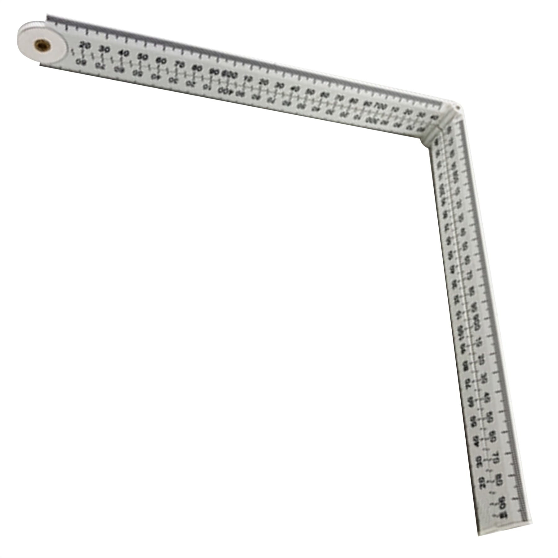 1m Yard Stick Folding Ruler Plastic Rule Mesaure Metre 3ft Yellow 1000mm