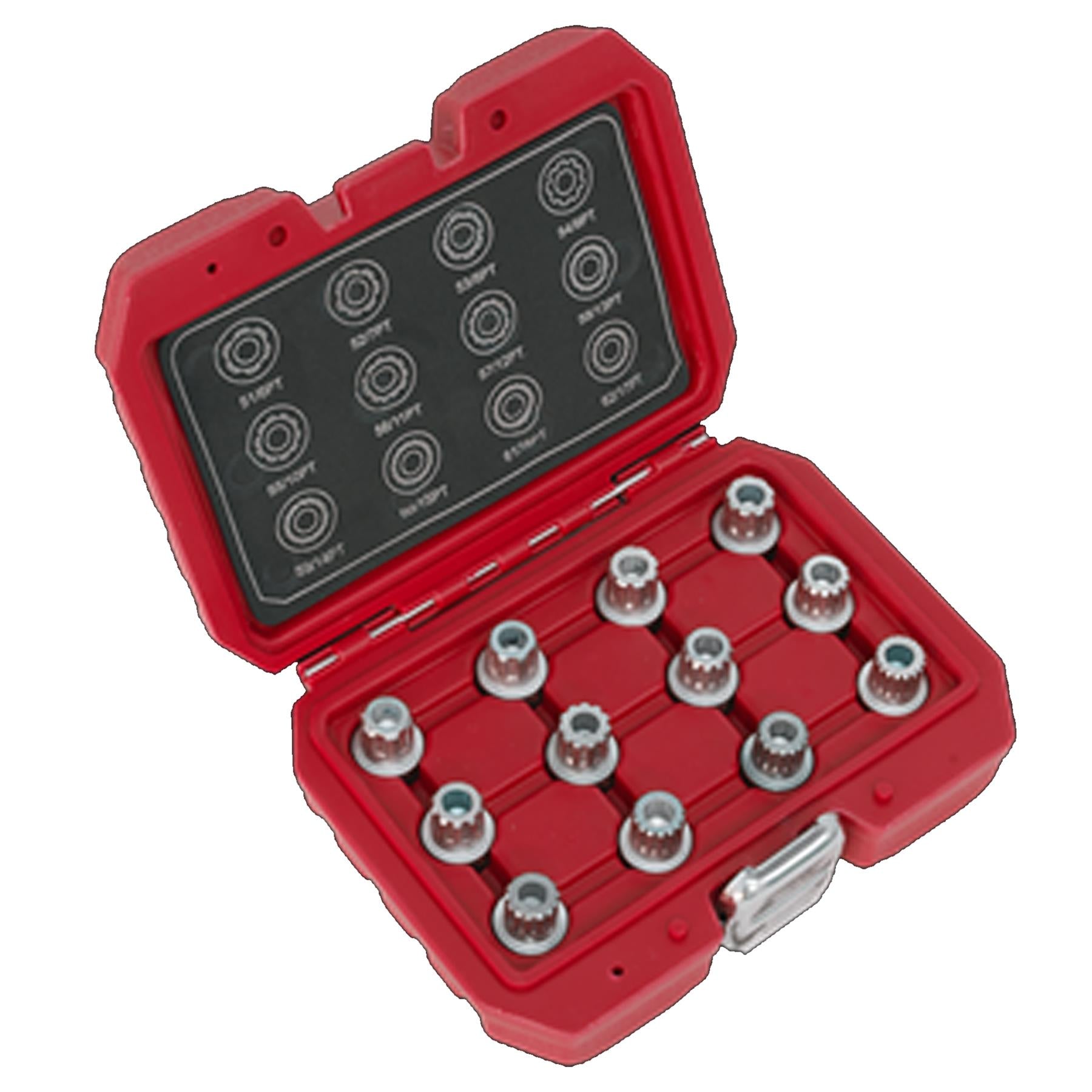 Sealey Locking Wheel Nut Key Set 12pc - VW