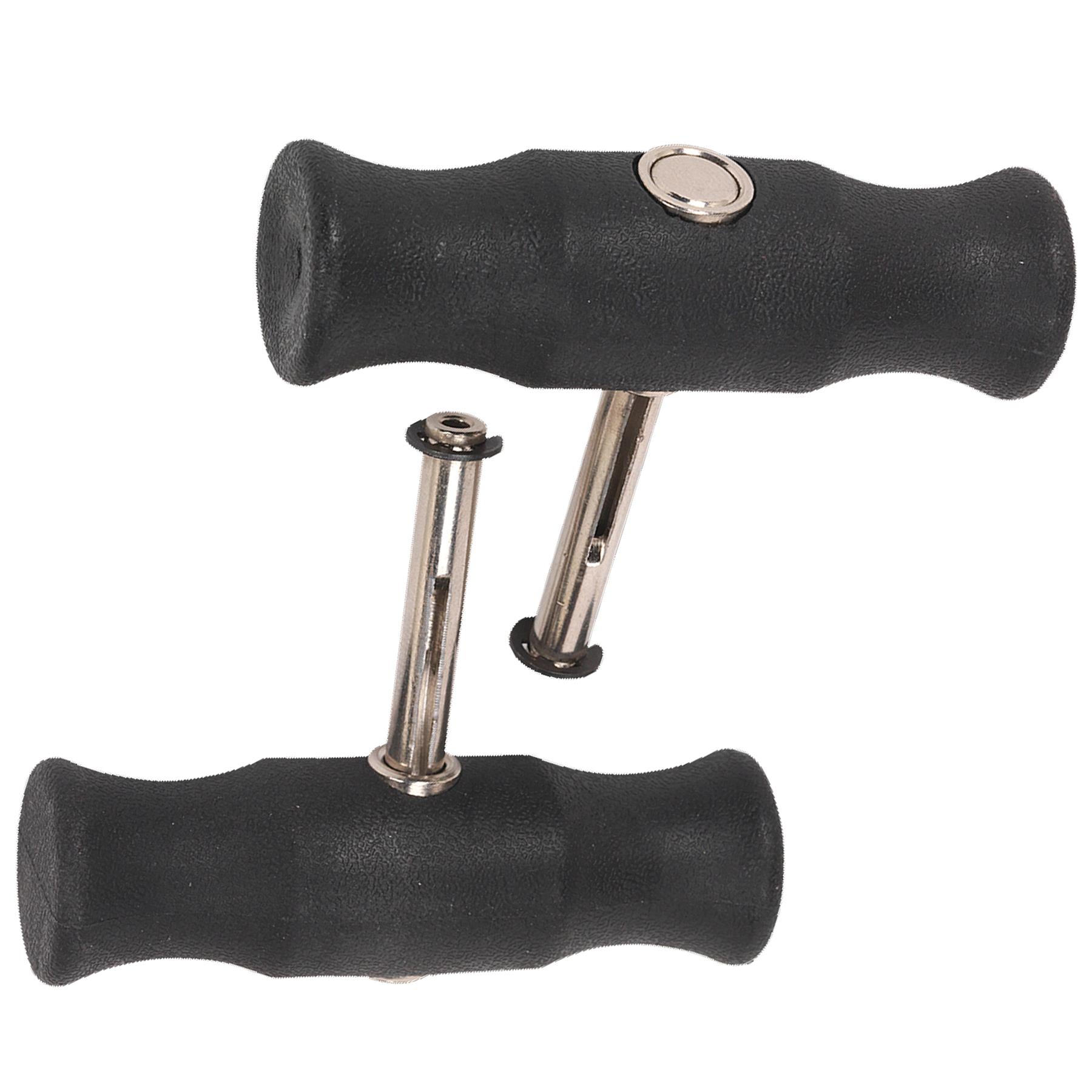 1 Pair Wire Grip Handles - ABS handles Suitable for use with windscreen cutting wire. Sealey