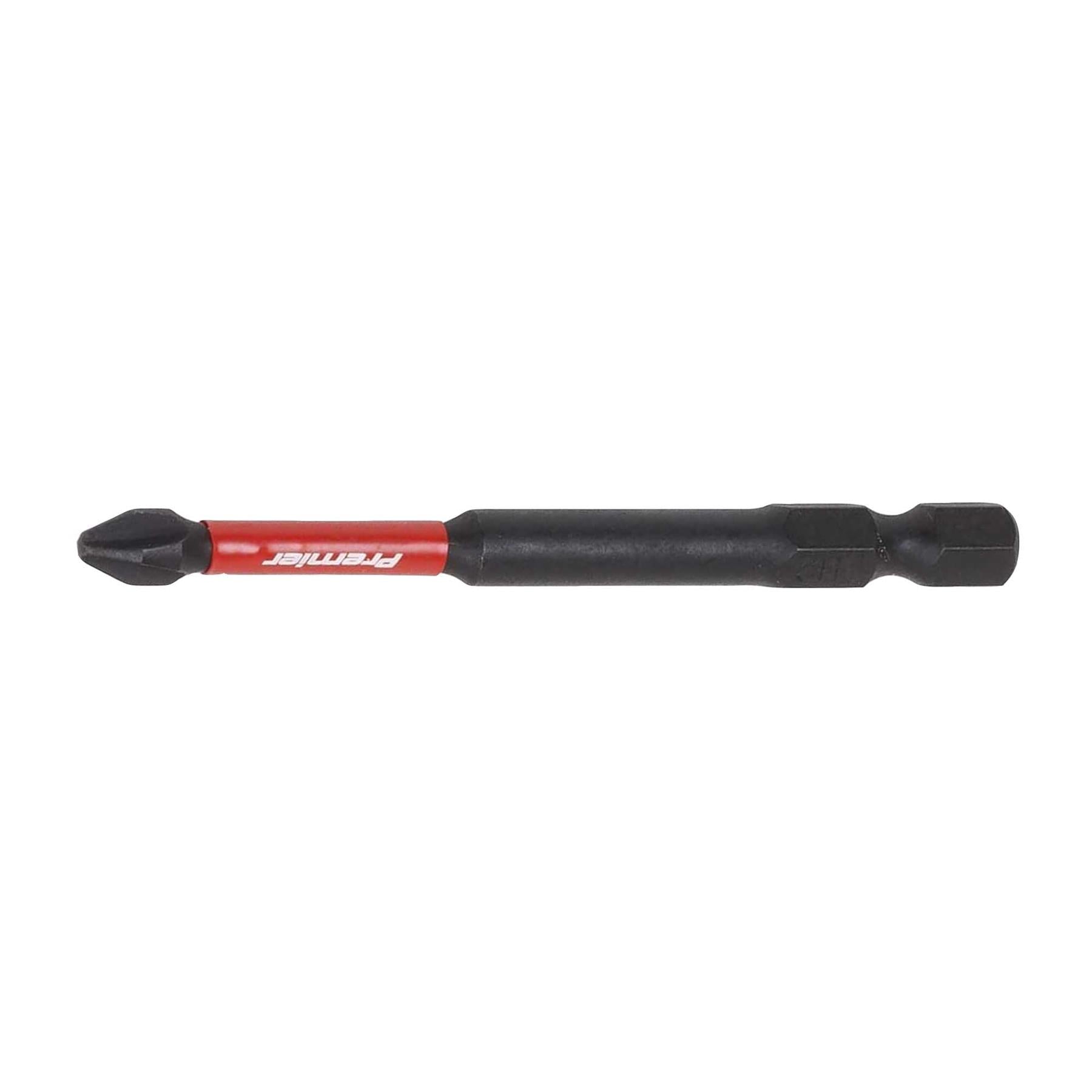 Phillips #2 Impact Power Tool Bits 75mm - 3pc