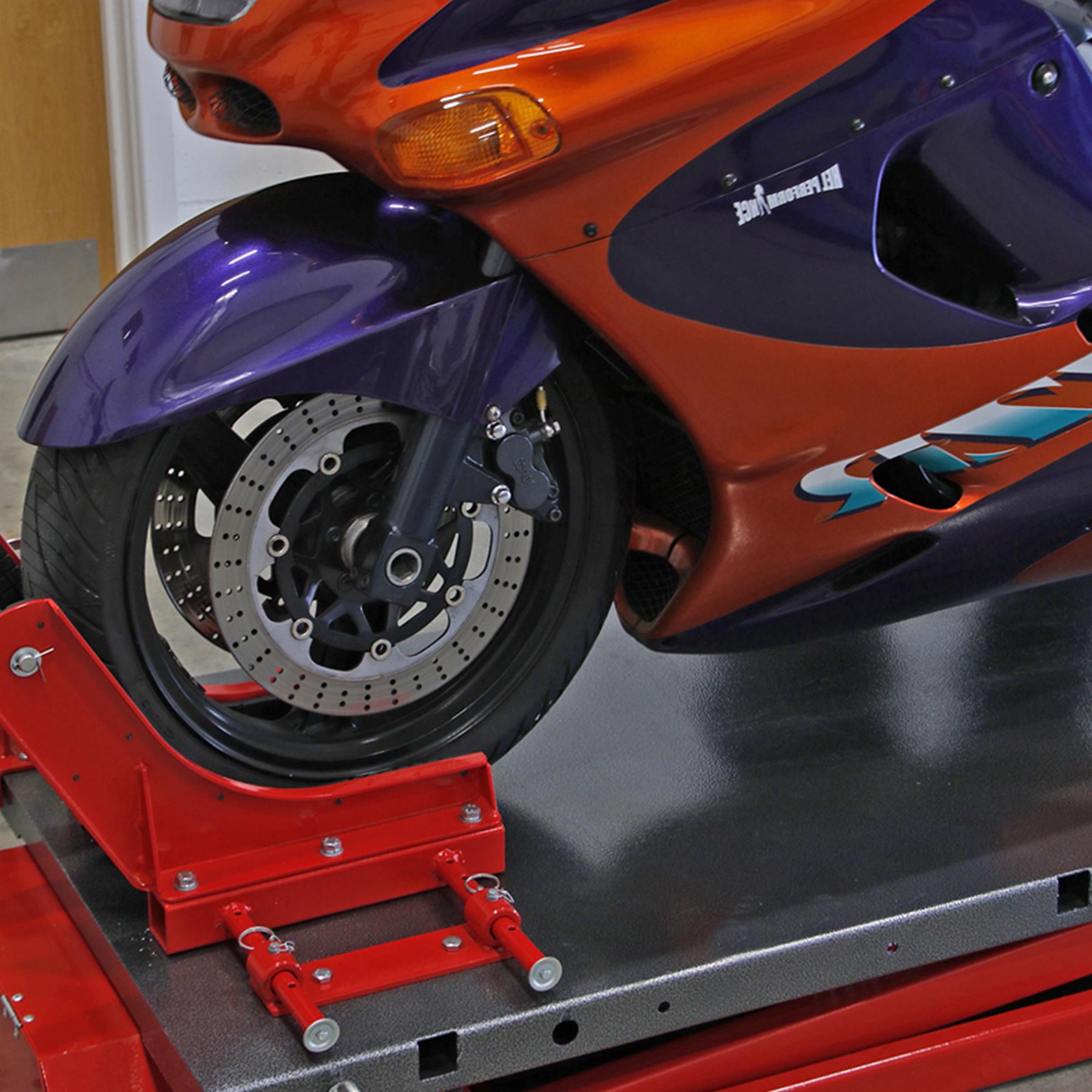 Sealey Motorcycle Lift 680kg Capacity Heavy-Duty Electro/Hydraulic